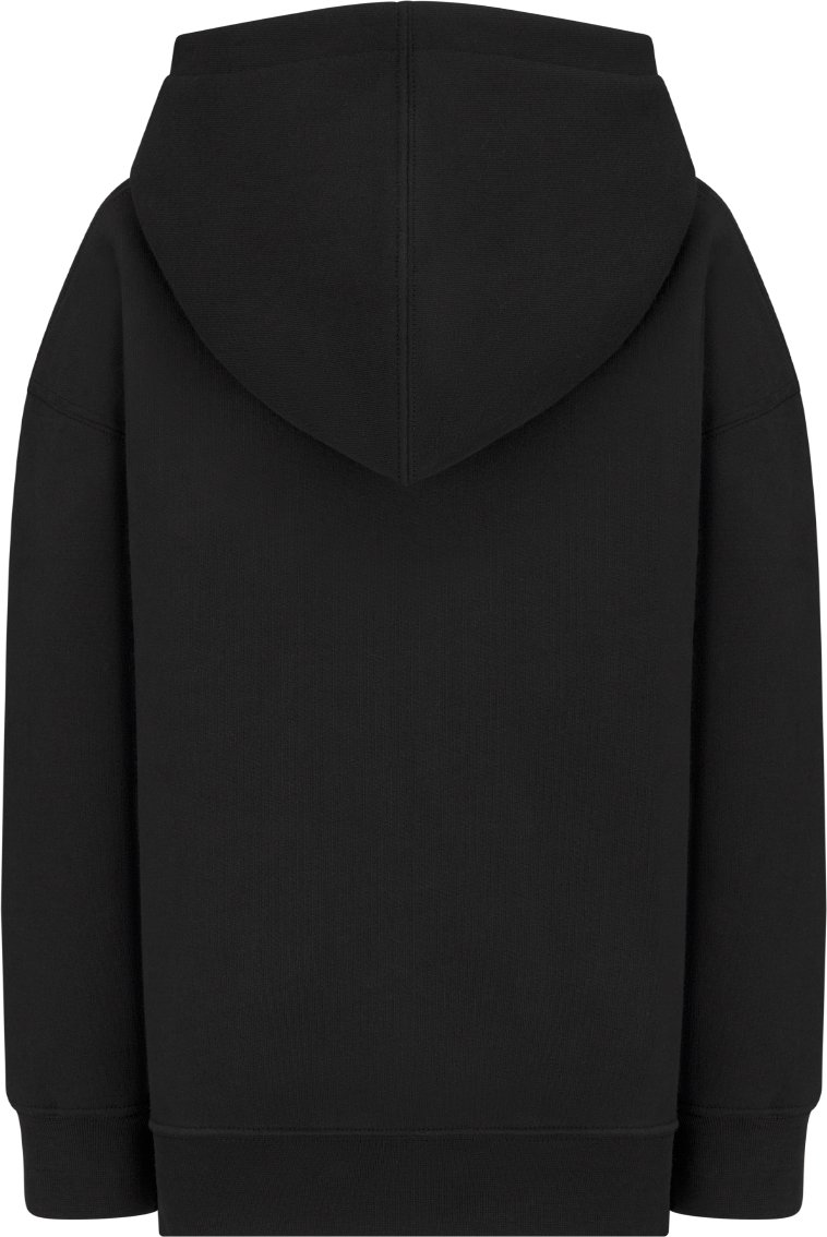Kids' Christian Dior Couture Hooded Sweatshirt Black Cotton Fleece | DIOR
