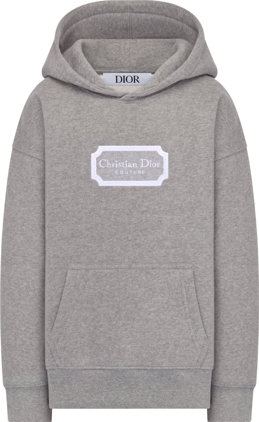 Kids' Christian Dior Couture Hooded Sweatshirt Front view Front view