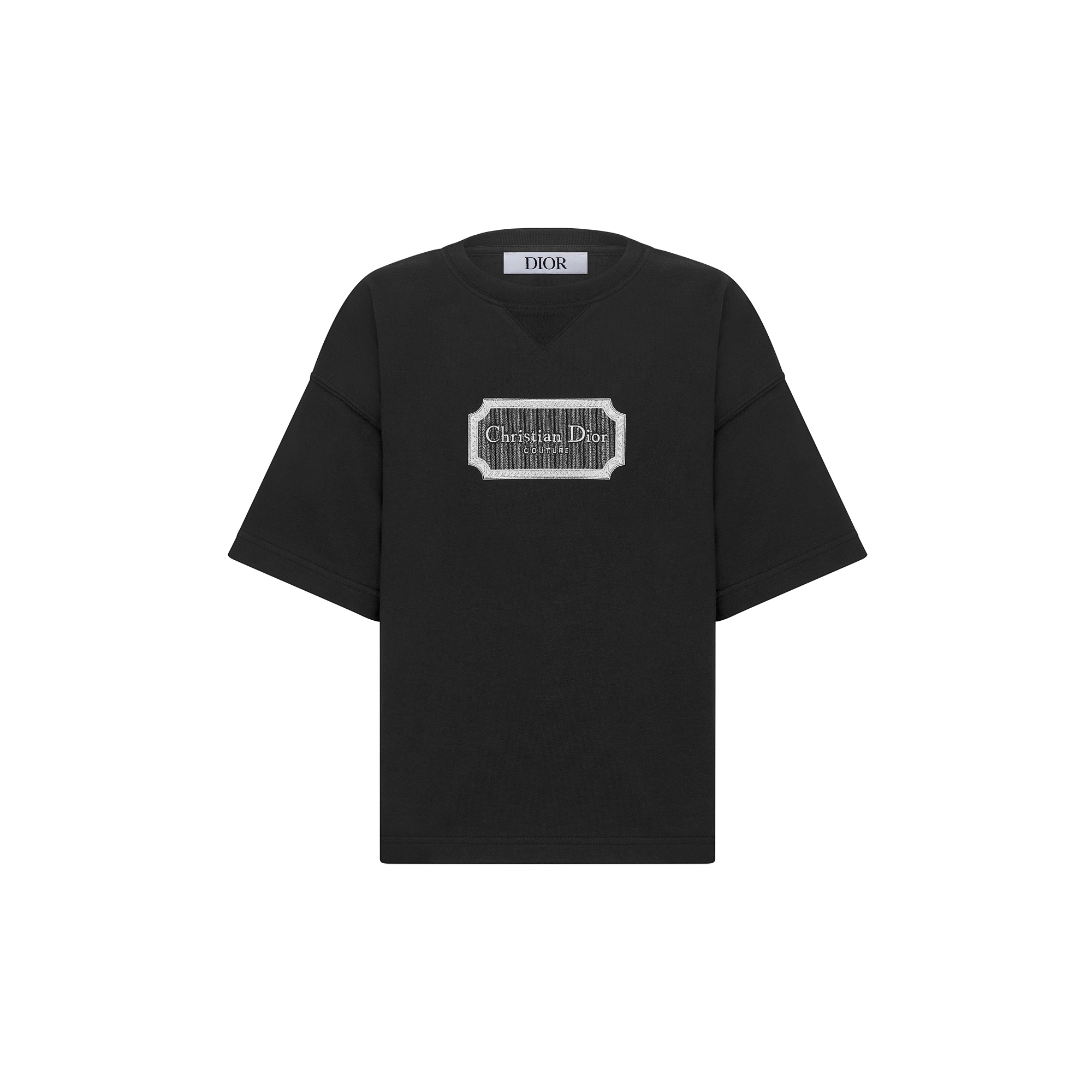  Jersey de coton noir