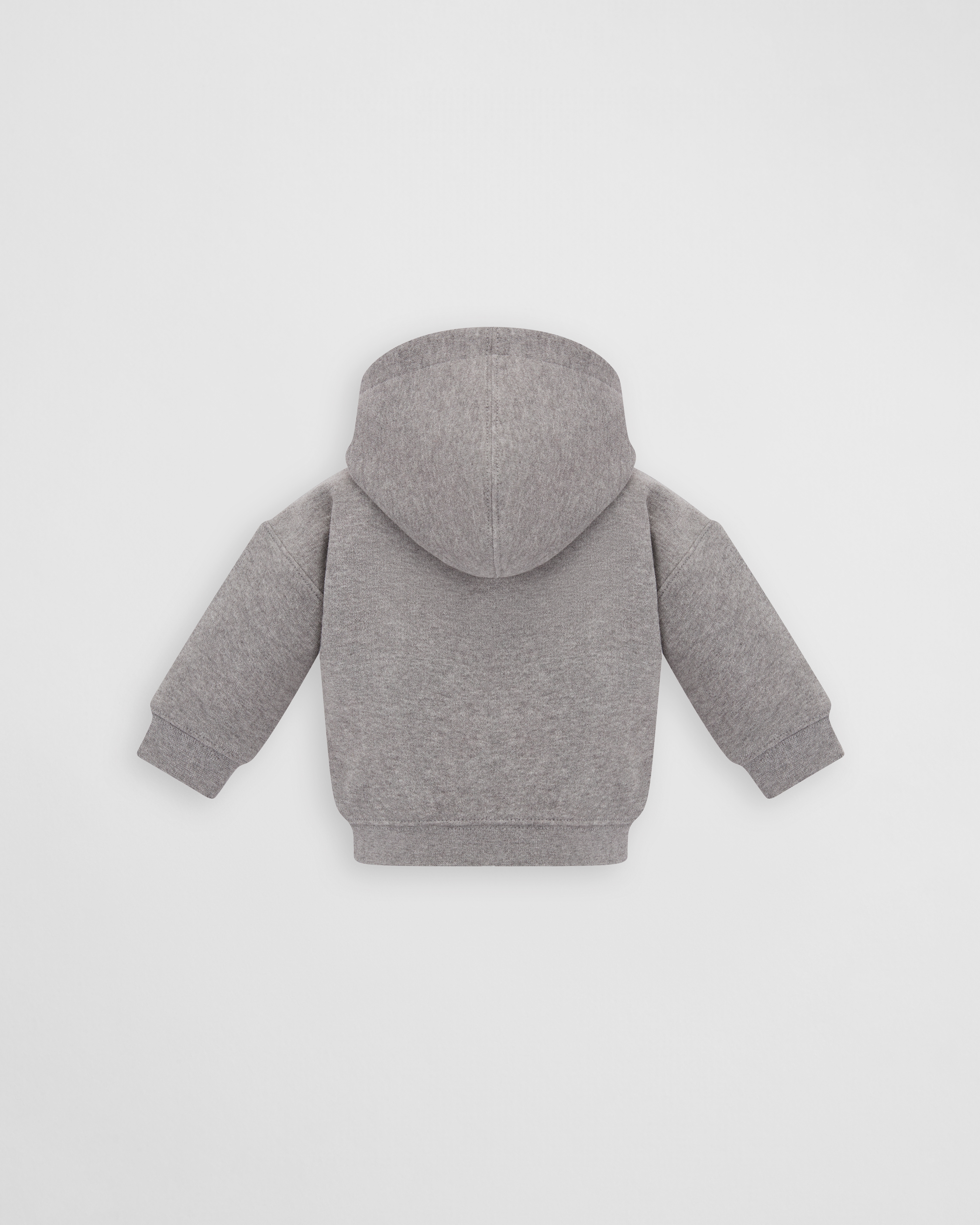 Baby Christian Dior Couture Zipped Hooded Sweatshirt Heathered