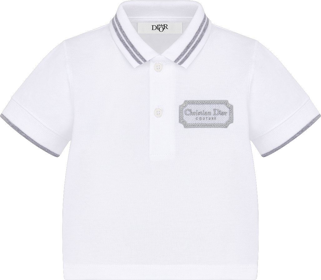Baby Christian Dior Couture Polo Shirt Front view