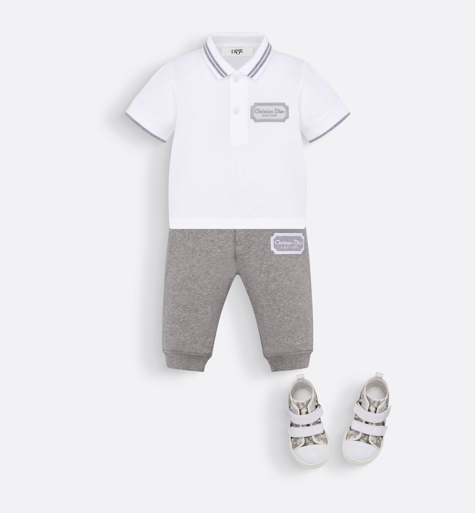 Baby Christian Dior Couture Polo Shirt Worn view cropped