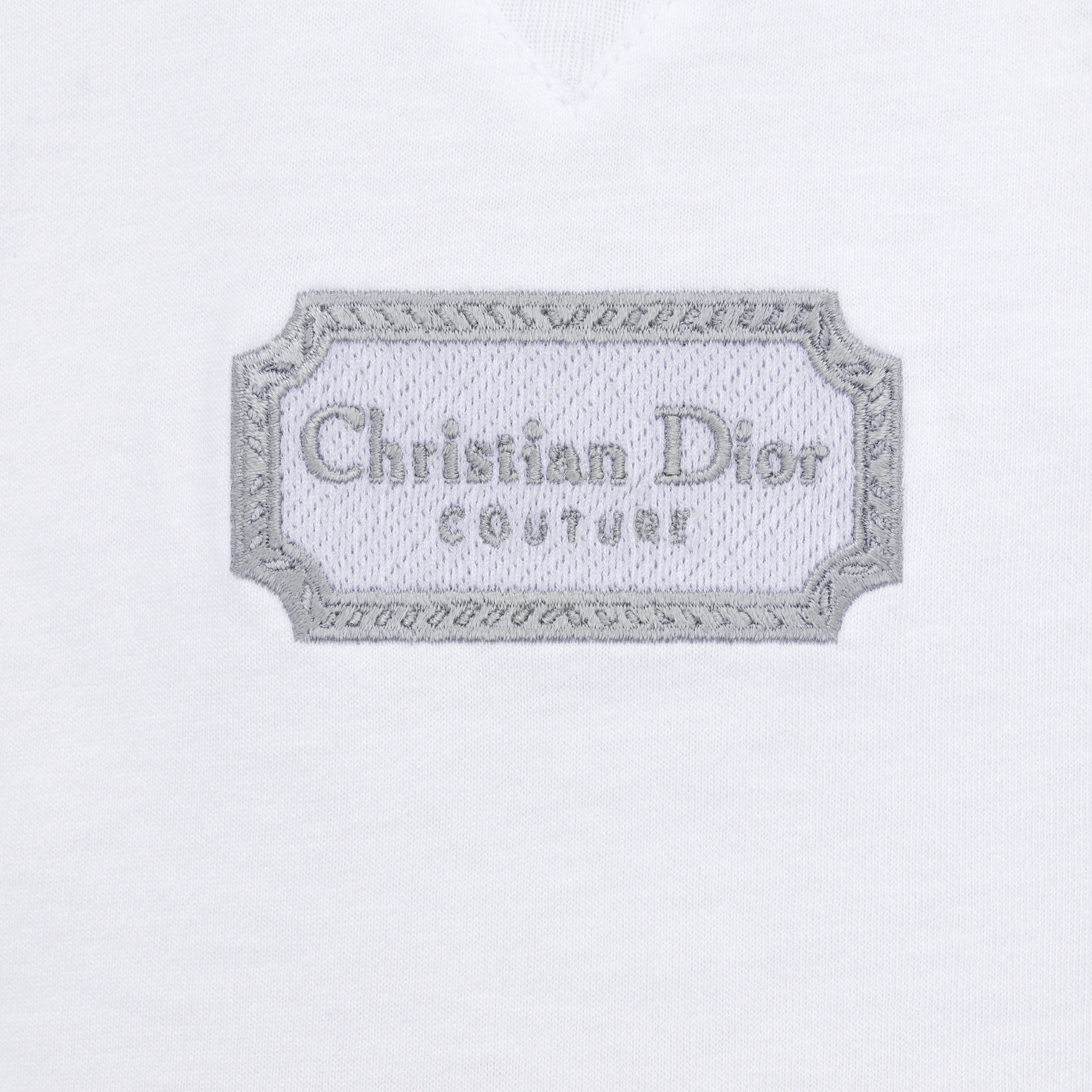 Baby Christian Dior Couture T-Shirt White Cotton Jersey E09