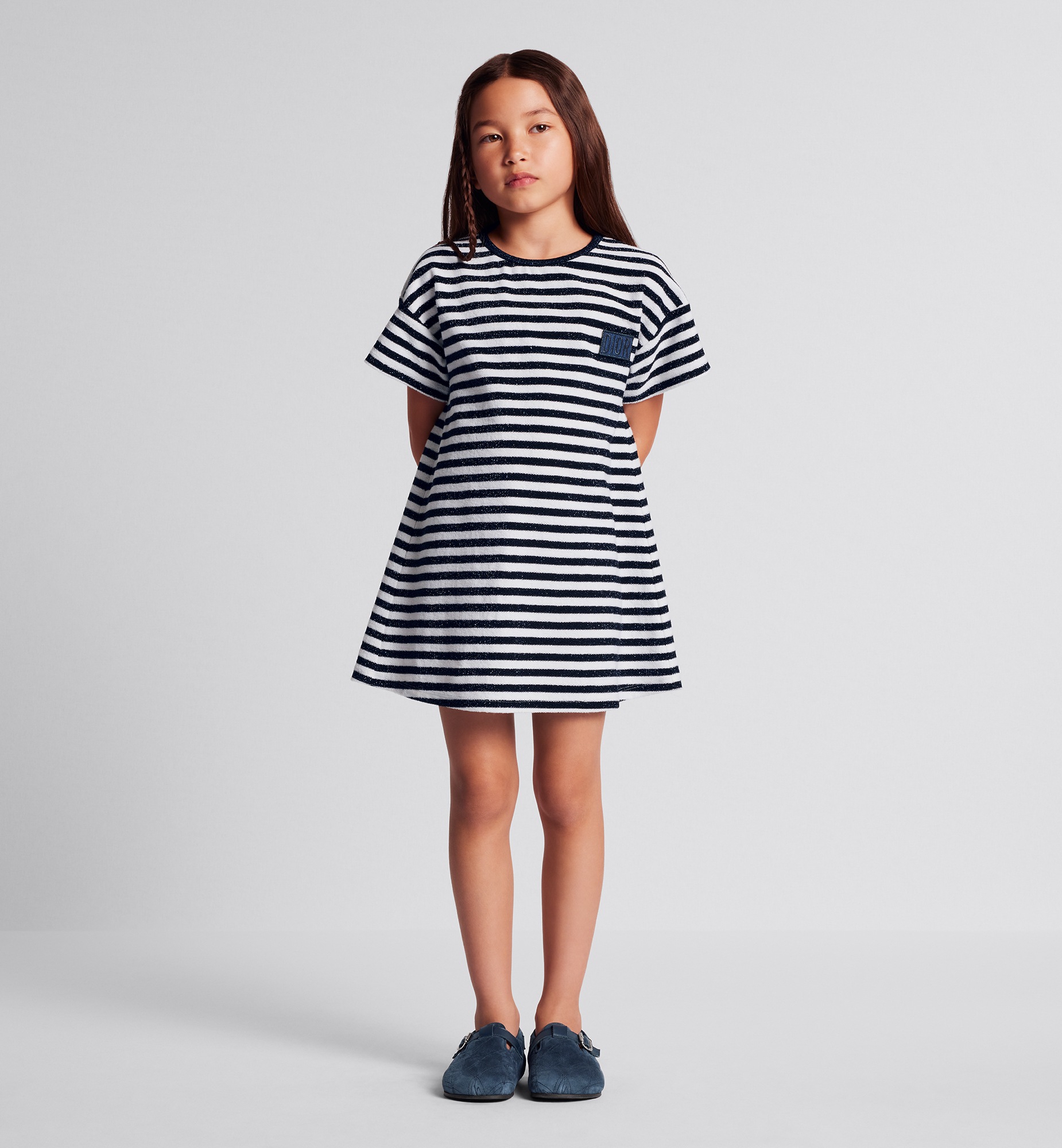 KIDS A-LINE FRILL DRESS 4-10 DEAR AMORE MIO main image 0