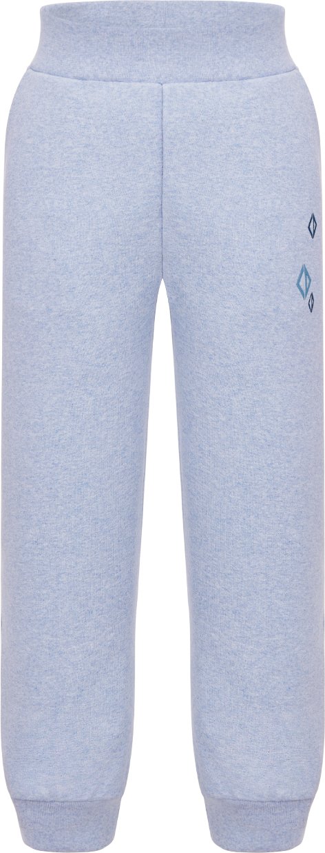 Kids Track Pants Heathered Blue Cotton Fleece DIOR