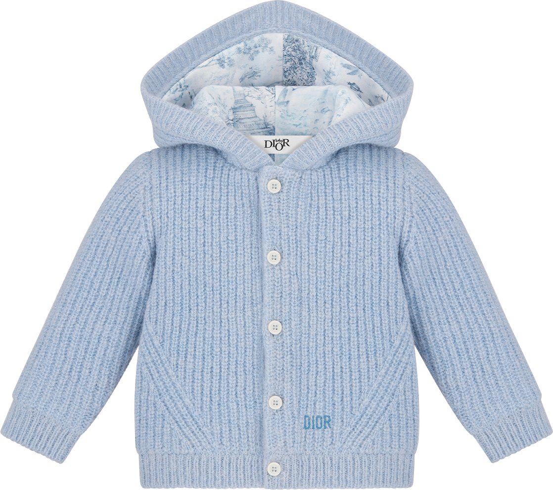 Baby Hooded Cardigan Front view Front view