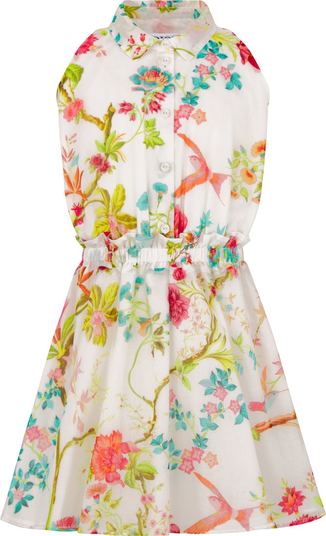 Ausgestelltes Kleid für Kinder aria_frontView