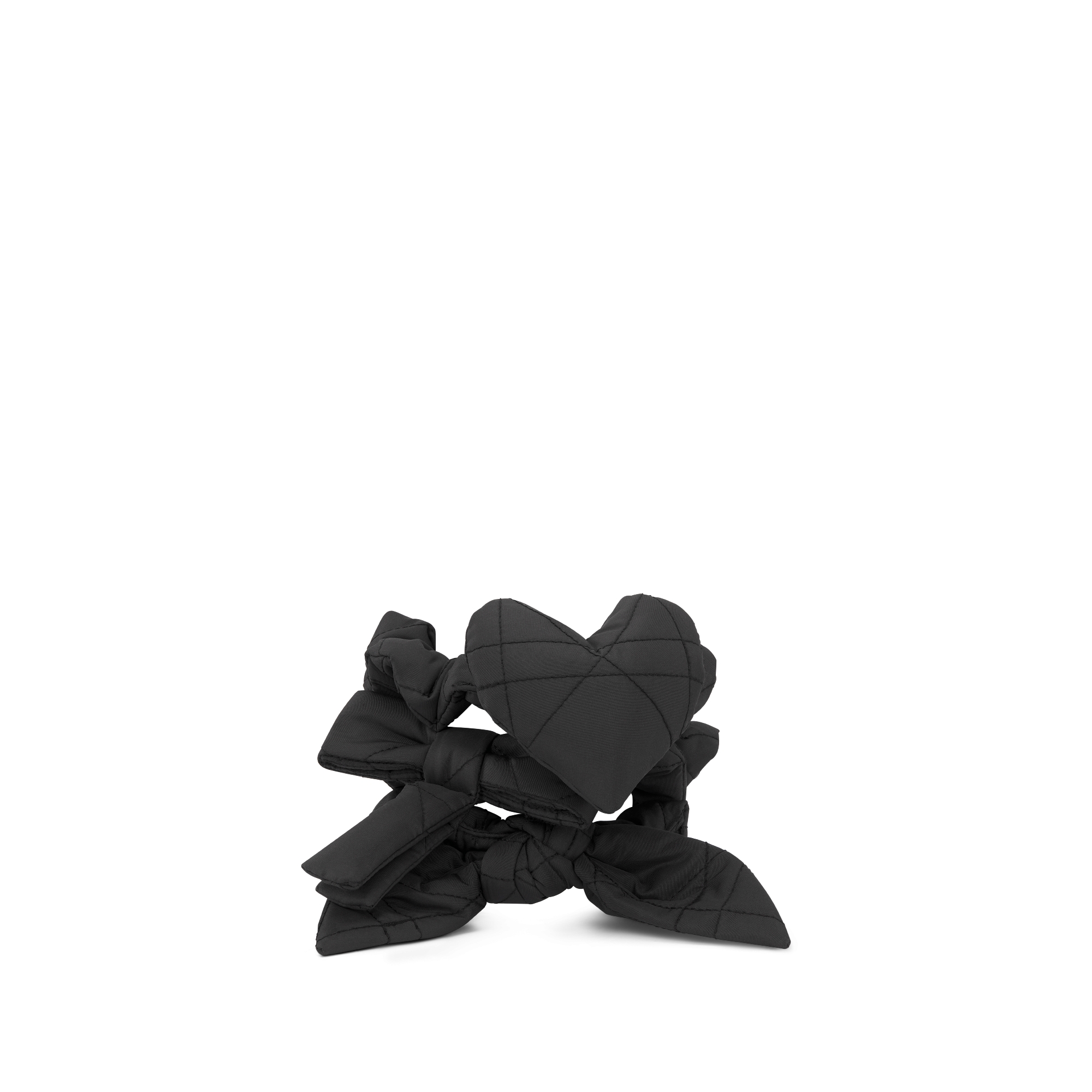 新作Dior ブラックハート型シュシュ 新作Dior ブラックハート型シュシュ 新作Dior ブラックハート型