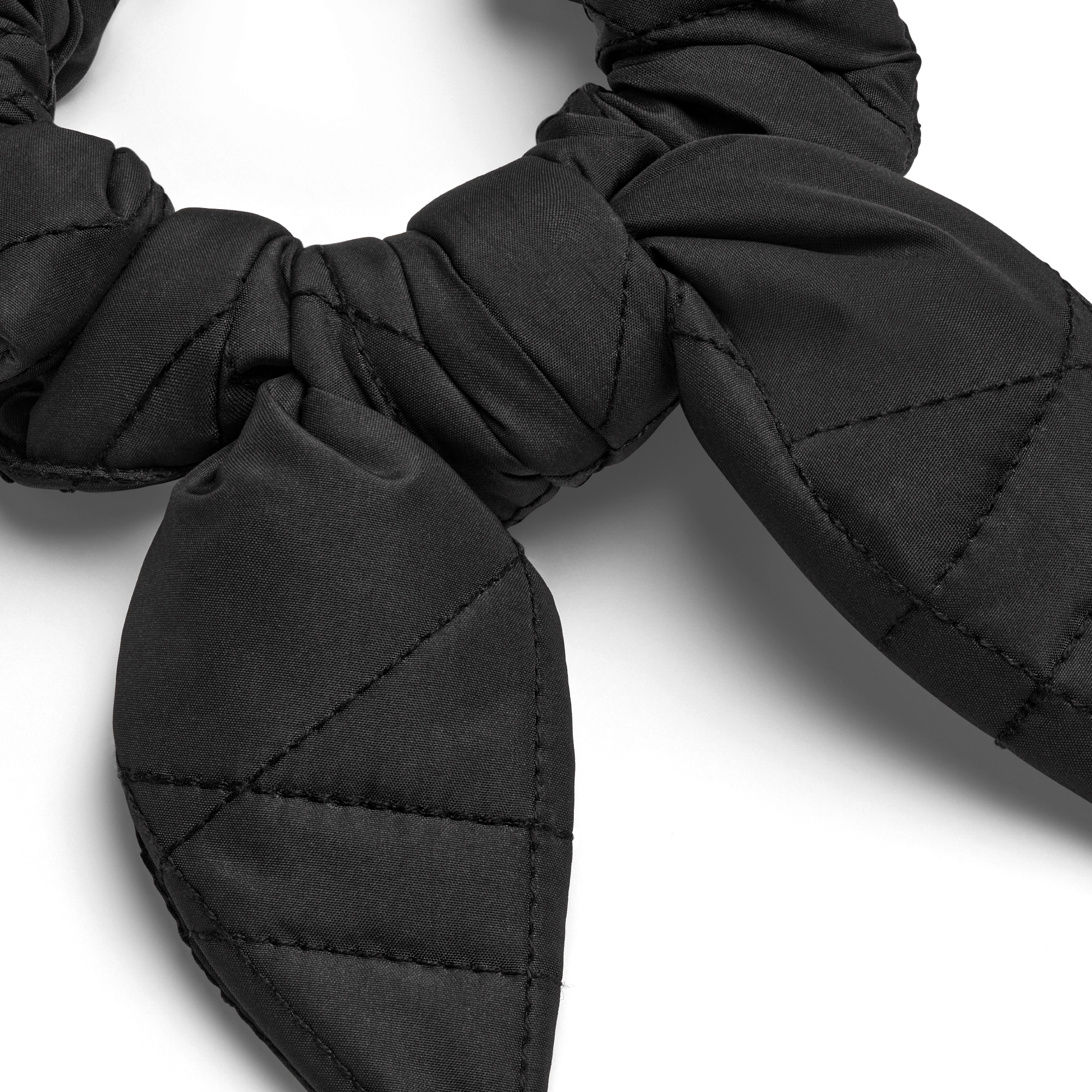 Kids' Scrunchies Black Macrocannage Technical Fabric E12