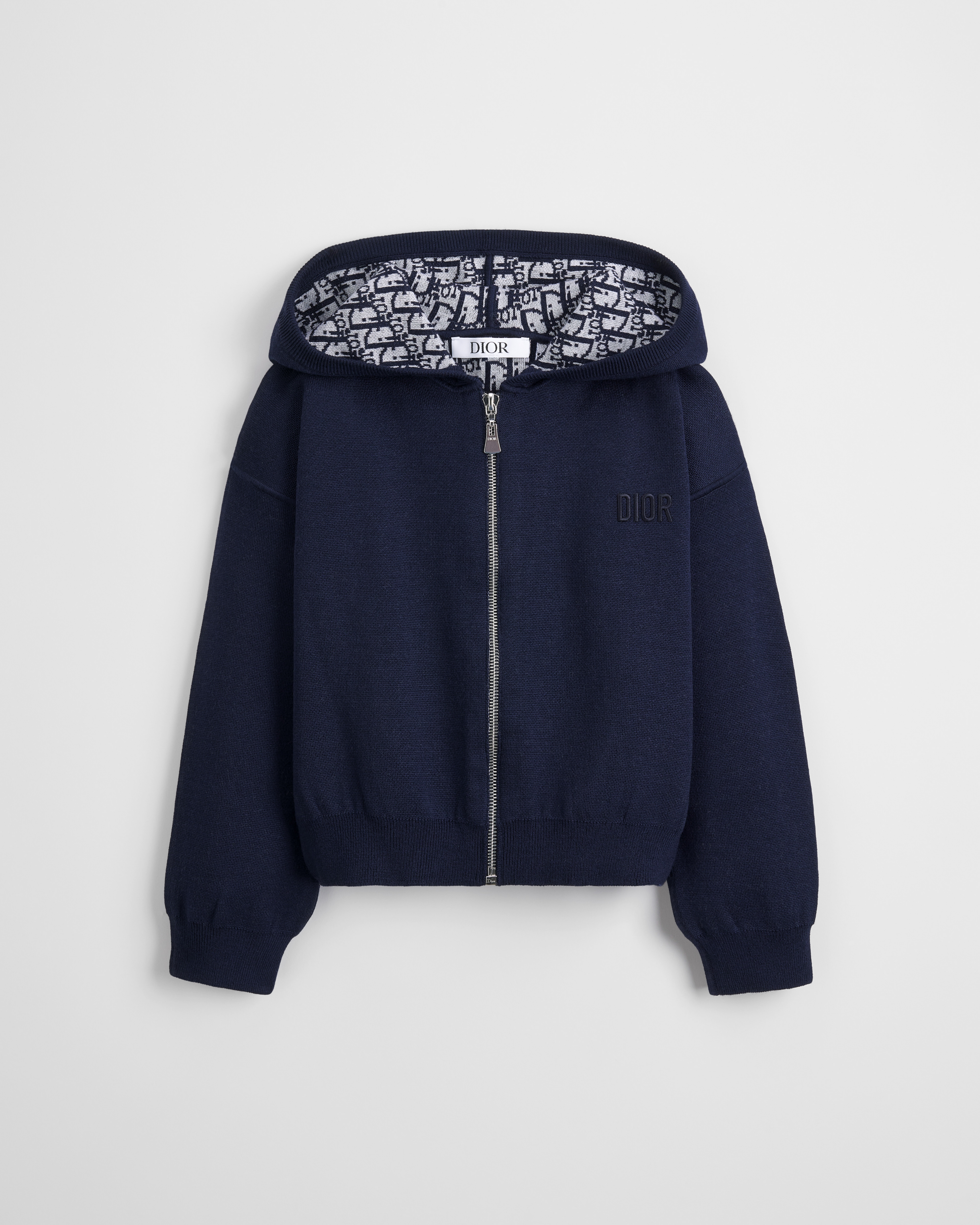 Kids' Reversible Zipped Cardigan with Hood