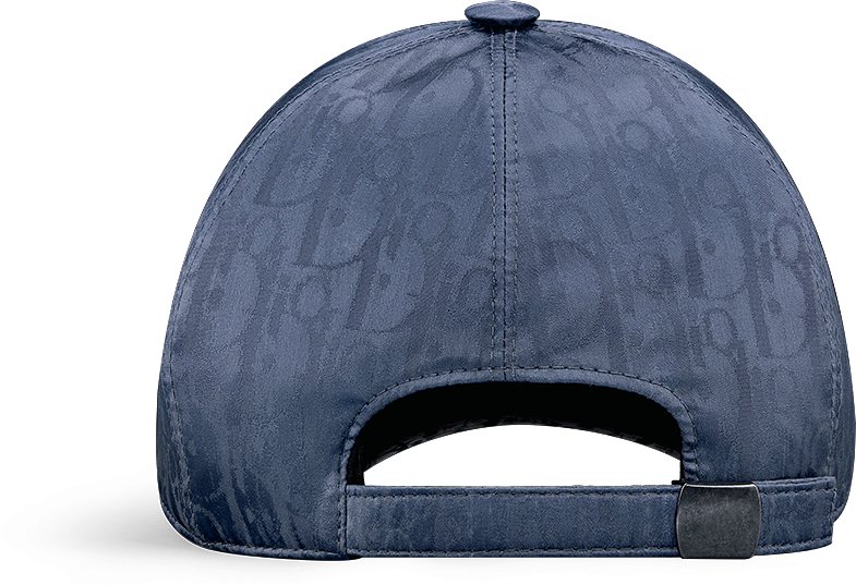 Kids' Cap Navy Blue Dior Oblique Water-Repellent Technical Jacquard | DIOR