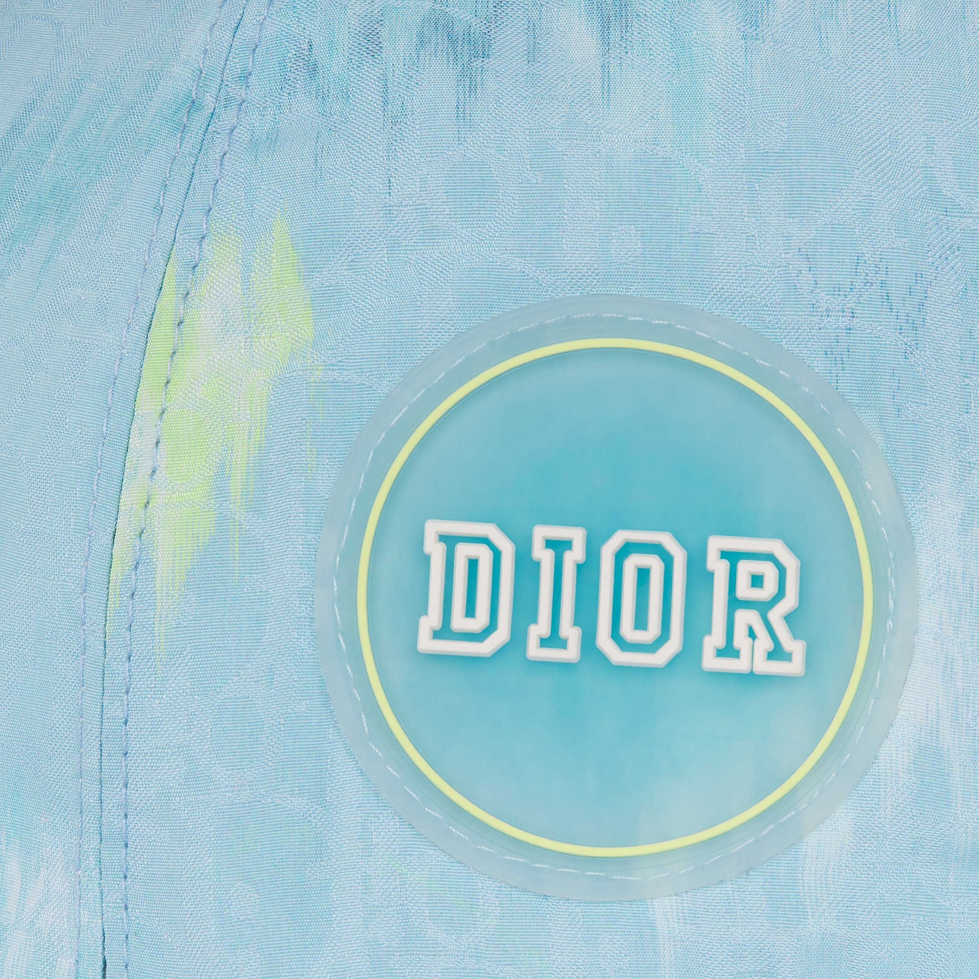 Kids' Cap Blue Dior Oblique Technical Jacquard | DIOR