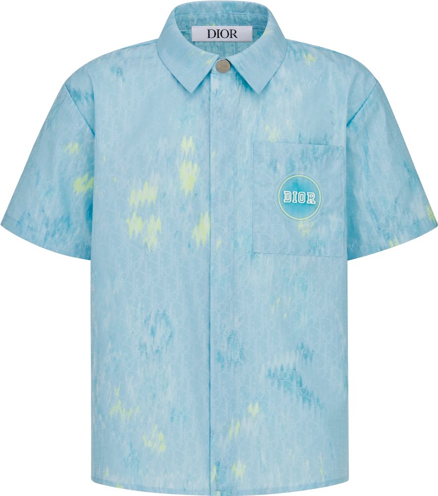 Kids' T-Shirt Pink Dior Oblique Cotton Jersey with