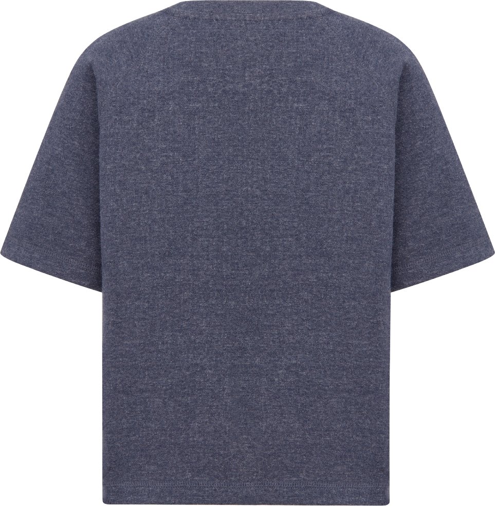 Kids' T-Shirt Navy Blue Cotton Jersey | DIOR