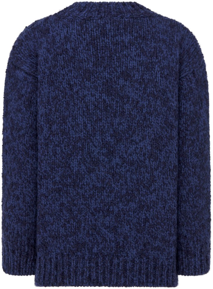 Navy blue childrens sweater top