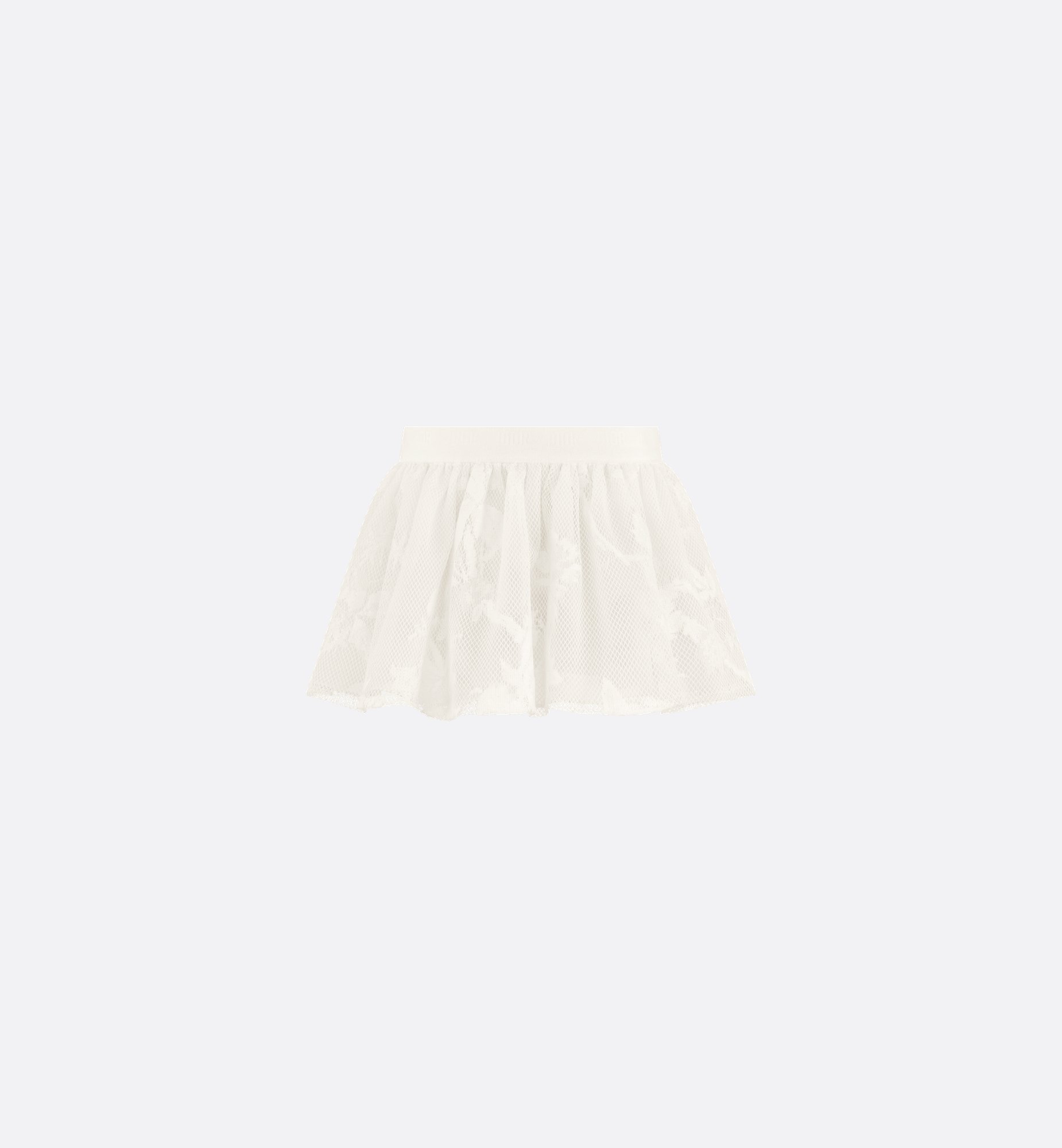 Baby Pinafore Dress Ivory Cotton Gabardine | DIOR Baby Pinafore Dress Ivory Cotton Gabardine | DIOR