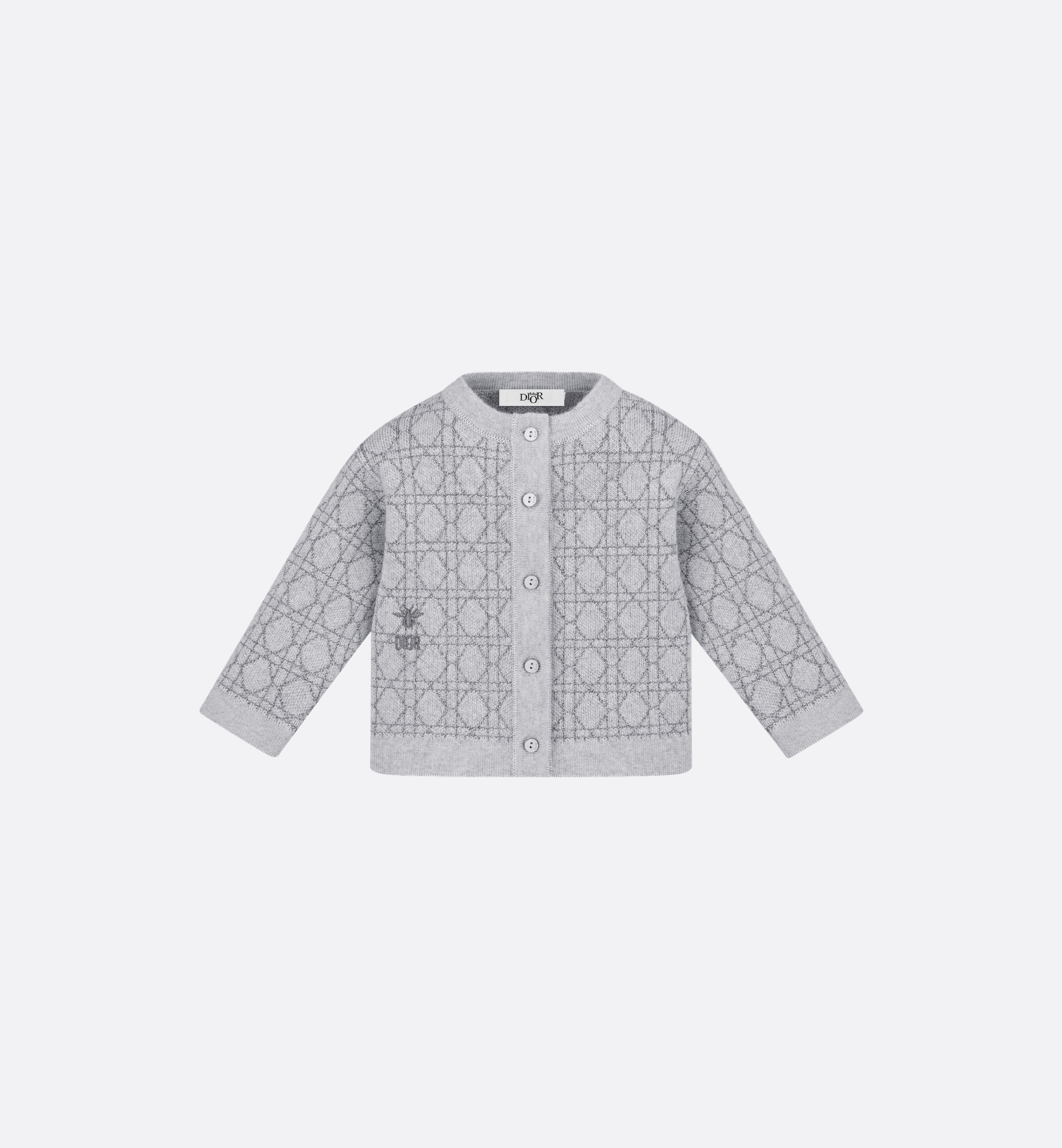DIOR | ベビー カーディガン ジャケット カナージュ ウール DIOR | ベビー カーディガン ジャケット カナージュ ウール