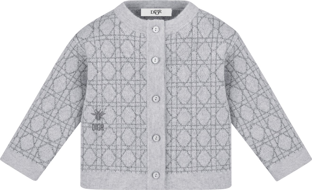 DIOR | ベビー カーディガン ジャケット カナージュ ウールブレンド 