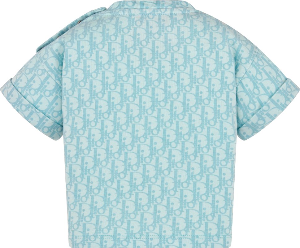 DIOR | ベビー Tシャツ ディオール オブリーク コットンジャージー