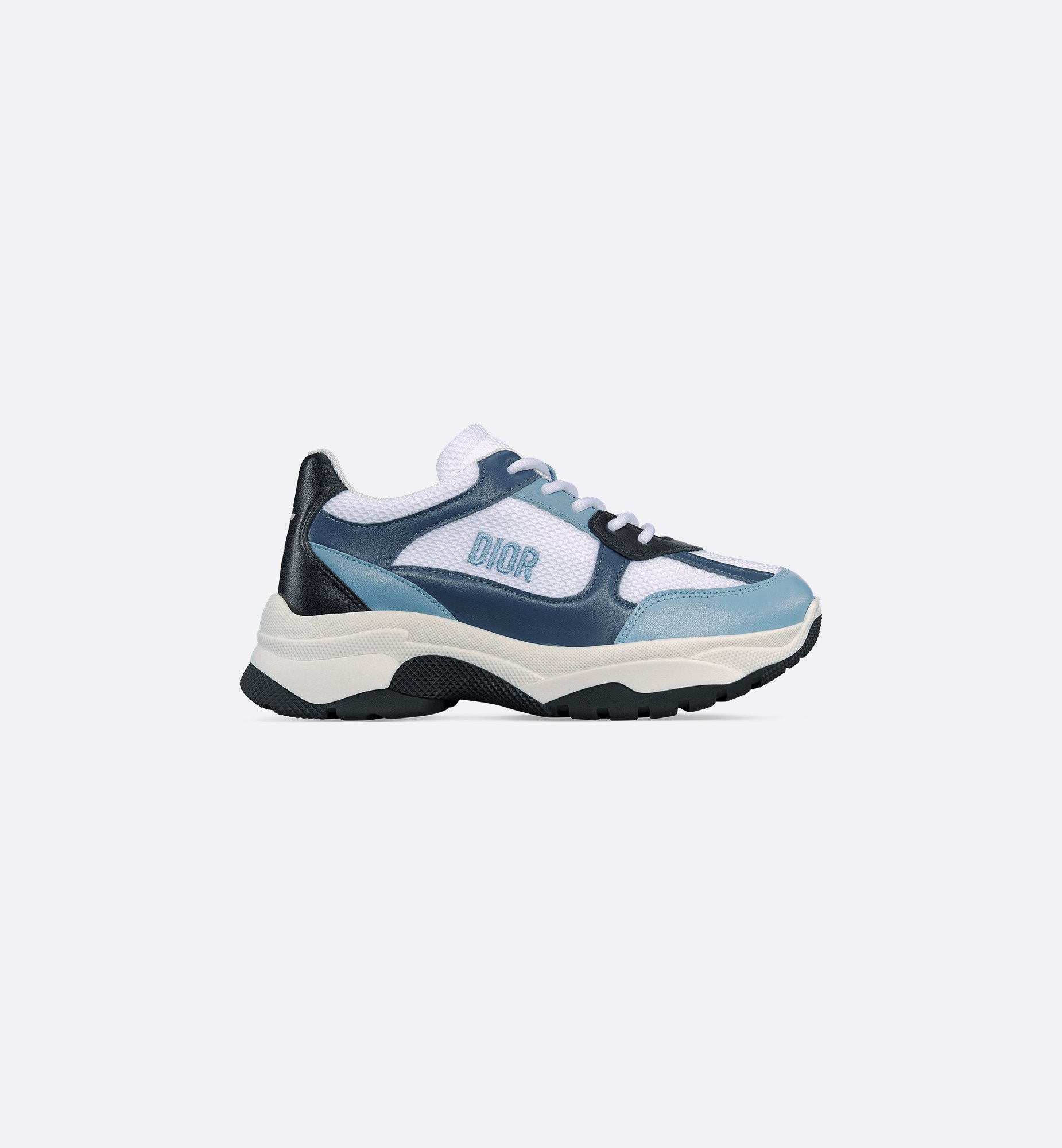 Kids' Low-Top Sneaker Pale Pink, Light Blue and Apple Green Calfskin with White Mesh | DIOR Kids' Low-Top Sneaker Pale Pink, Light Blue and Apple Green Calfskin with White Mesh | DIOR