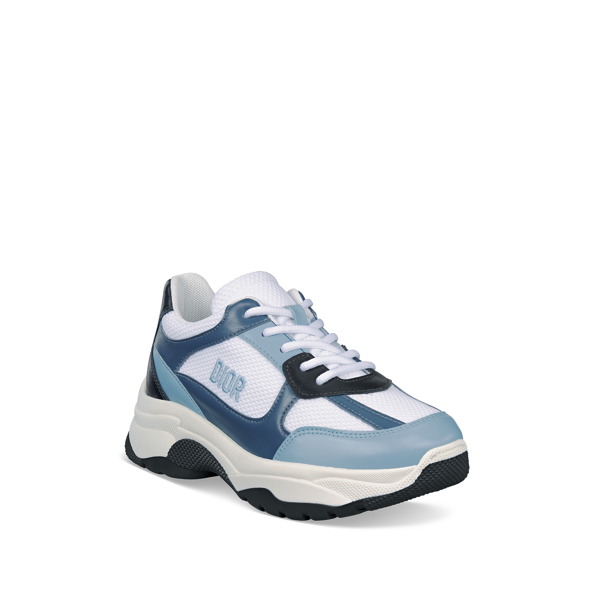 キッズ ロートップスニーカー カーフスキン & メッシュ E03