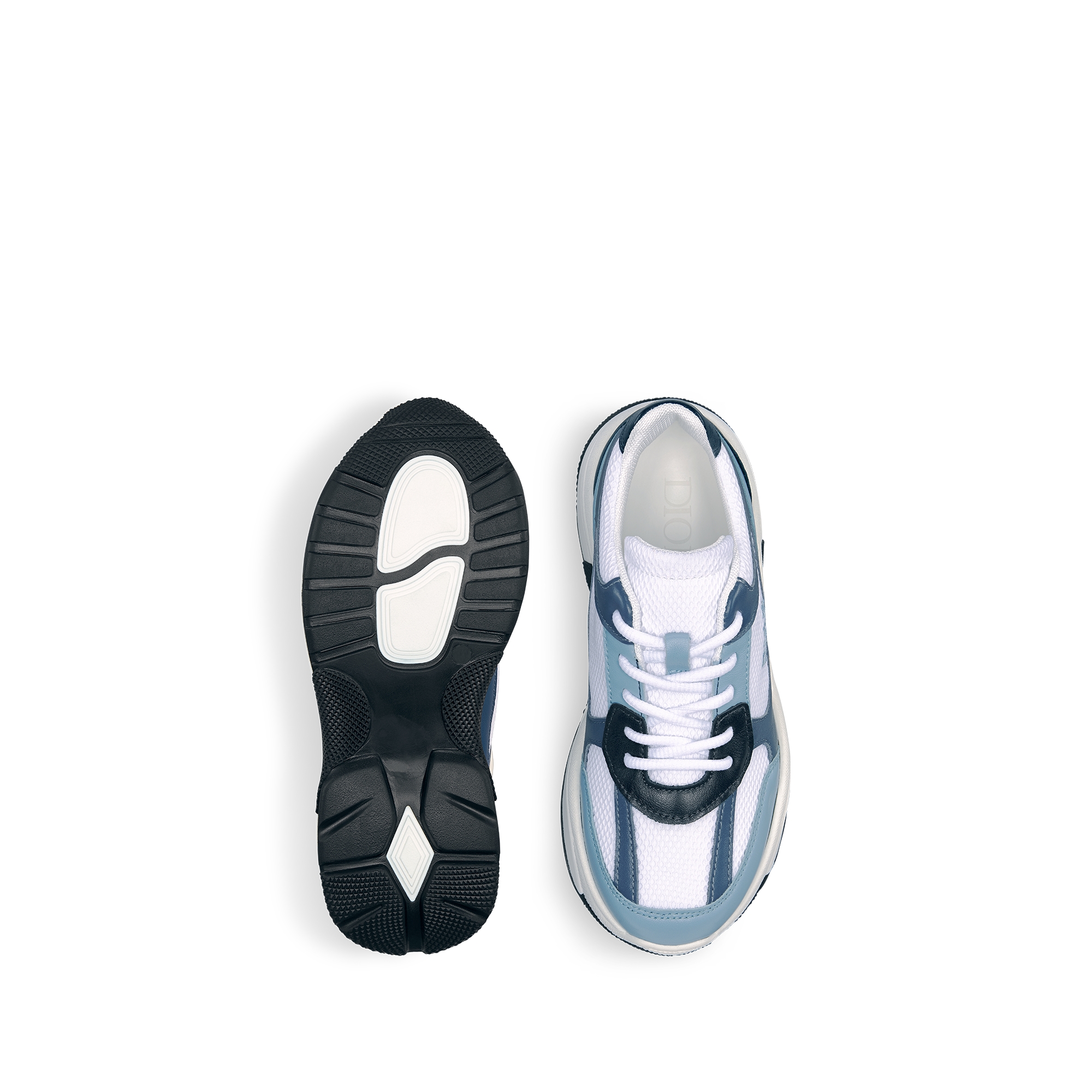 キッズ ロートップスニーカー カーフスキン & メッシュ E07