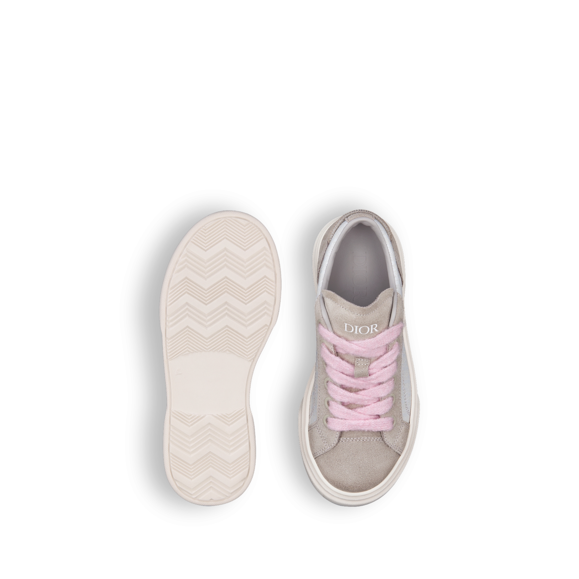 CD B33 SNEAKER FLAX SUEDE AND FABRIC