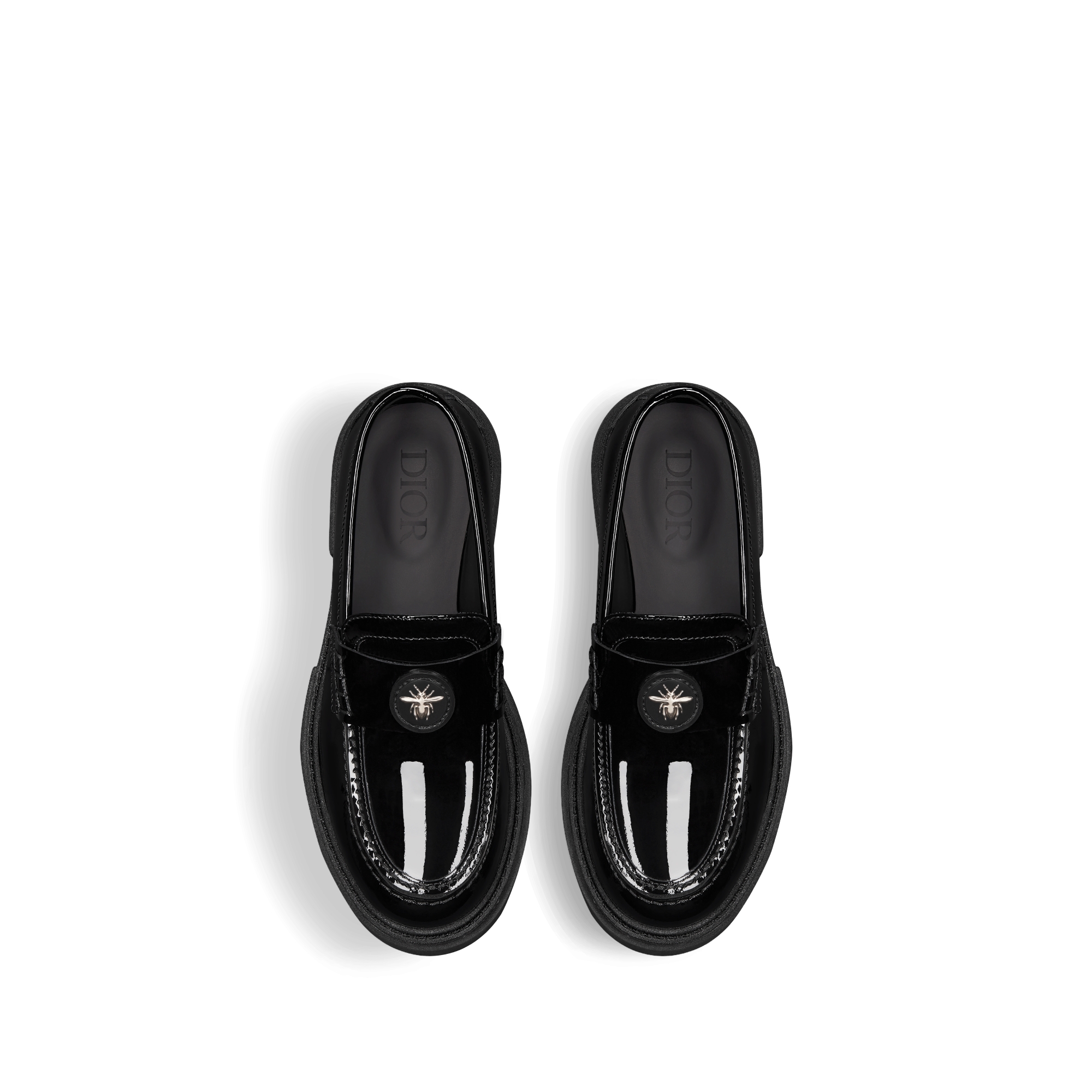 Kids' Loafer Black Patent Calfskin E06