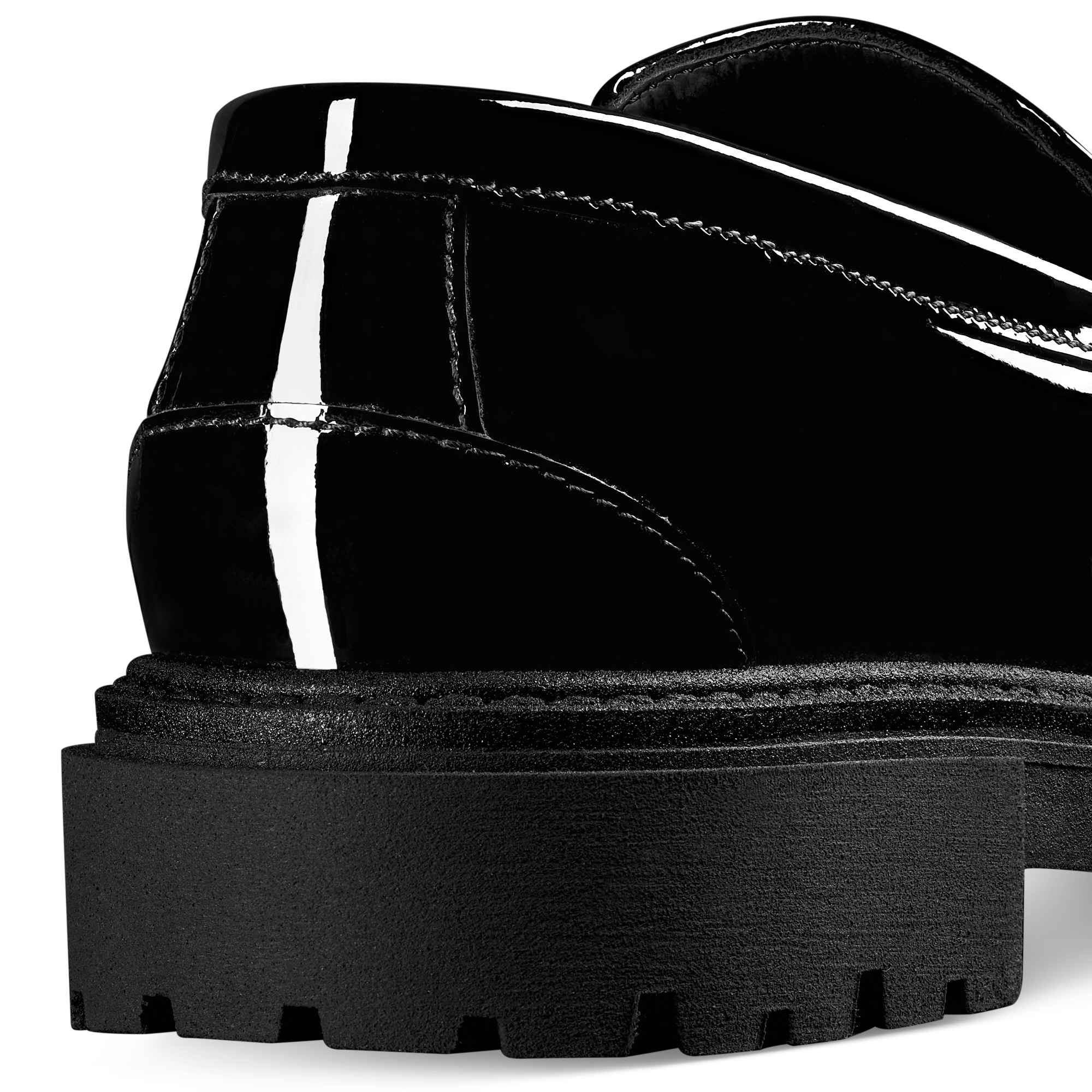 Kids' Loafer Black Patent Calfskin E09