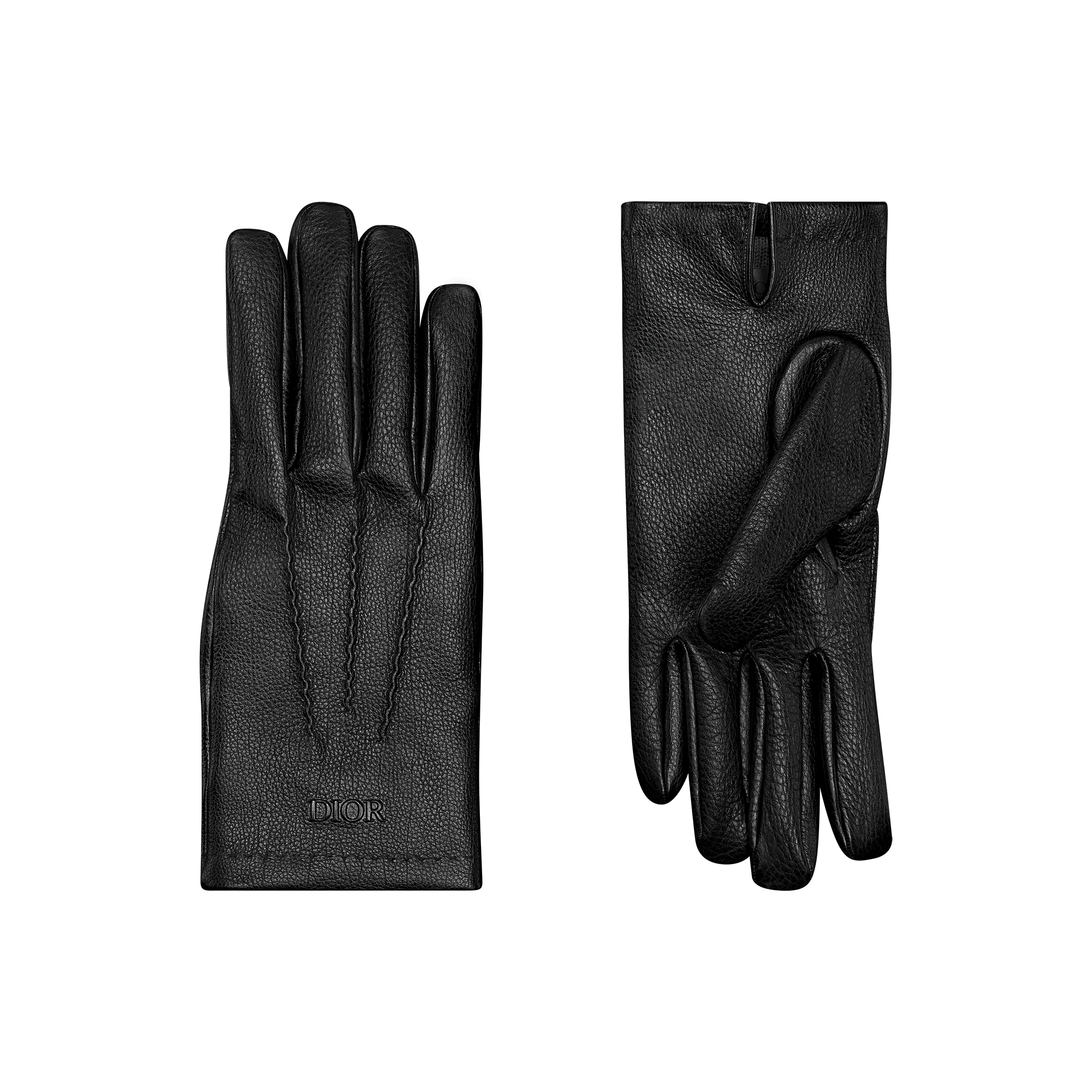 Dior Privé Gloves Black Dior Icons Calfskin | DIOR