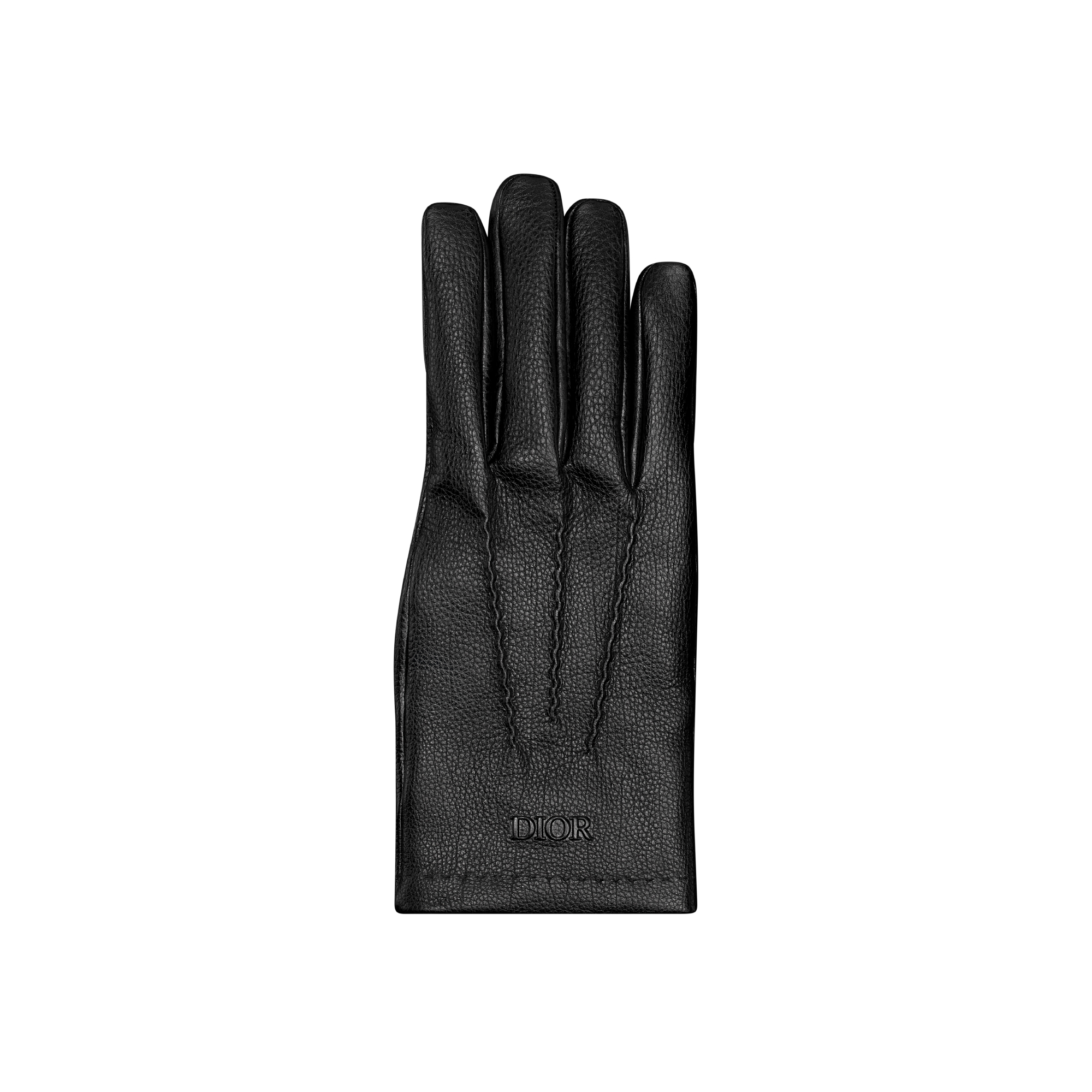 Gants Dior Privé Cuir de veau Dior Icons noir E06