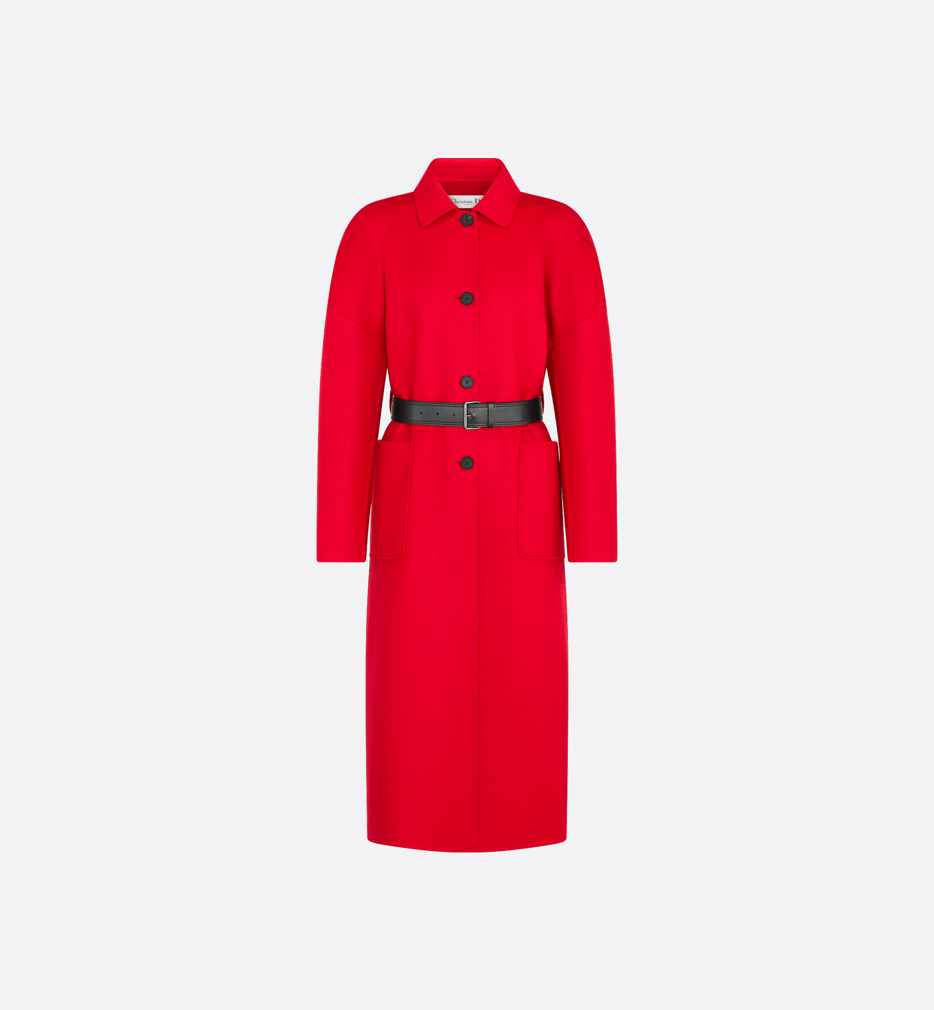 DIOR | ベルト付き ロングコート ダブルフェース バージンウール DIOR | ベルト付き ロングコート ダブルフェース バージンウール
