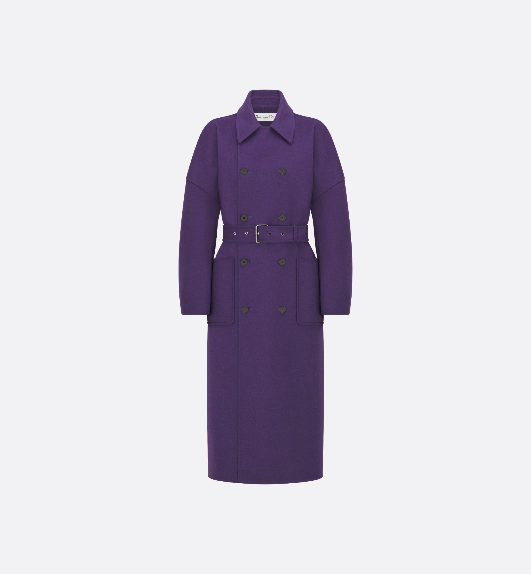 DIOR | ベルト付き ロングコート ダブルフェース バージンウール DIOR | ベルト付き ロングコート ダブルフェース バージンウール