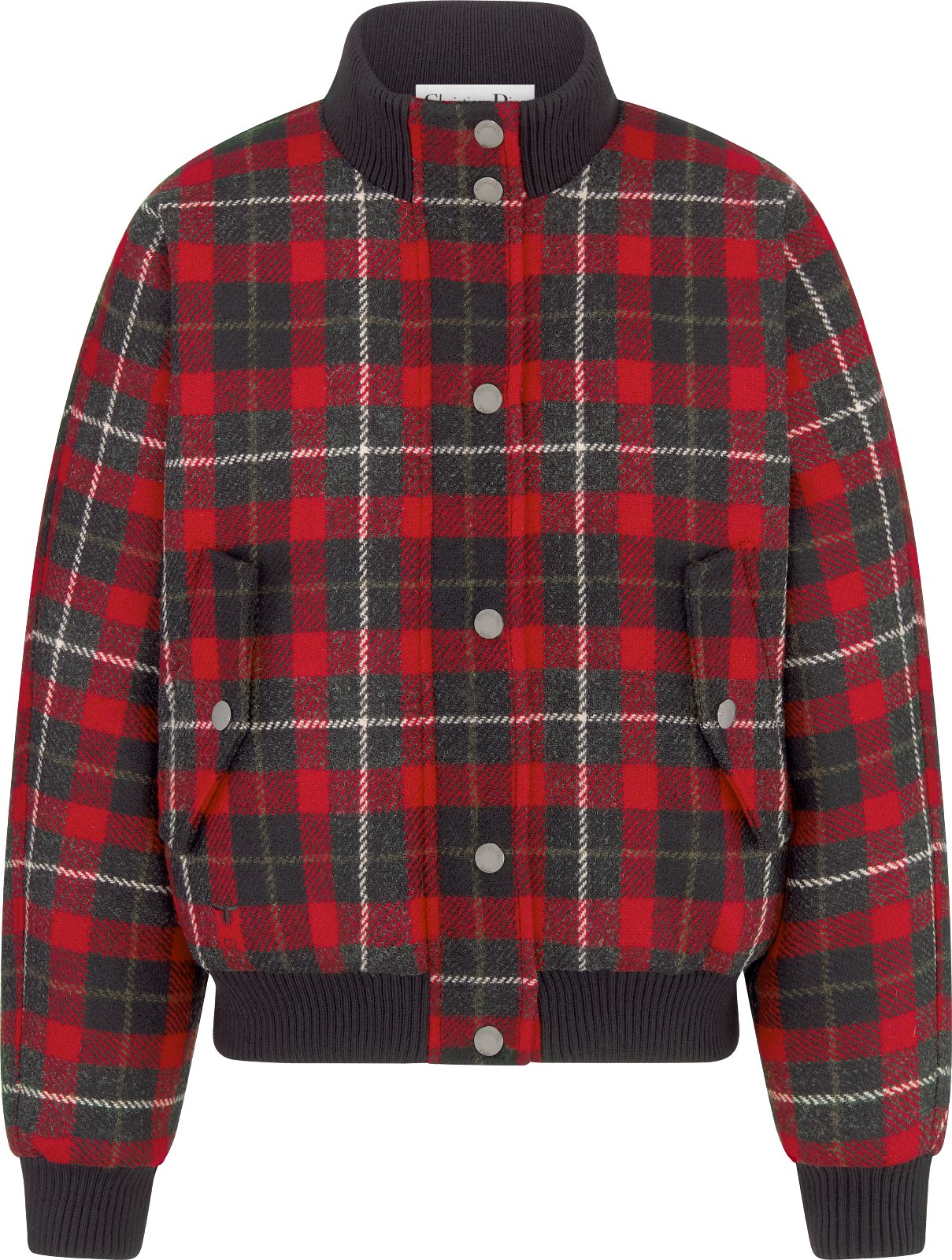 Cannage Bomber Jacket with Vest Front view