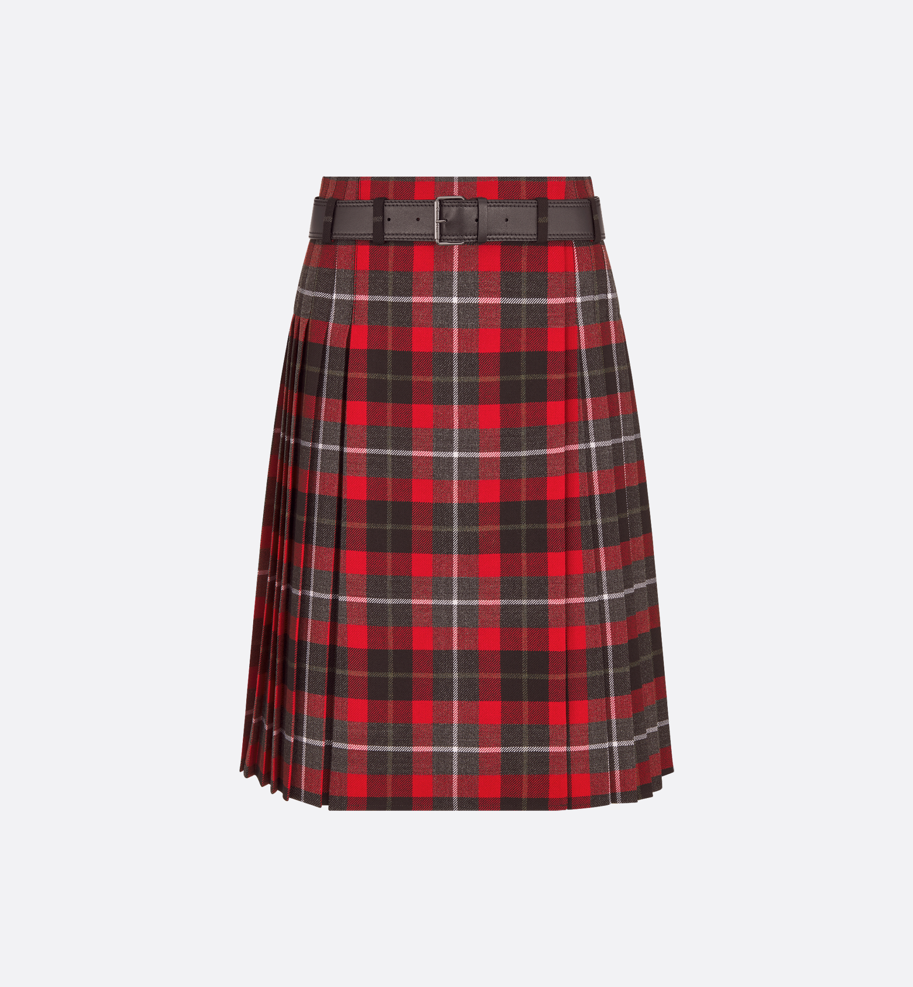 DIOR | キルト風プリーツスカート Check'n'Dior バージンウール DIOR | キルト風プリーツスカート Check'n'Dior バージンウール