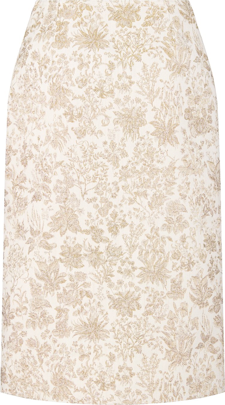 Ornate floral lace pencil skirt deals