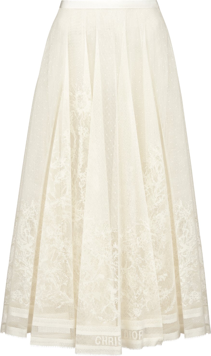 Flared Mid-Length Skirt Front view Front view