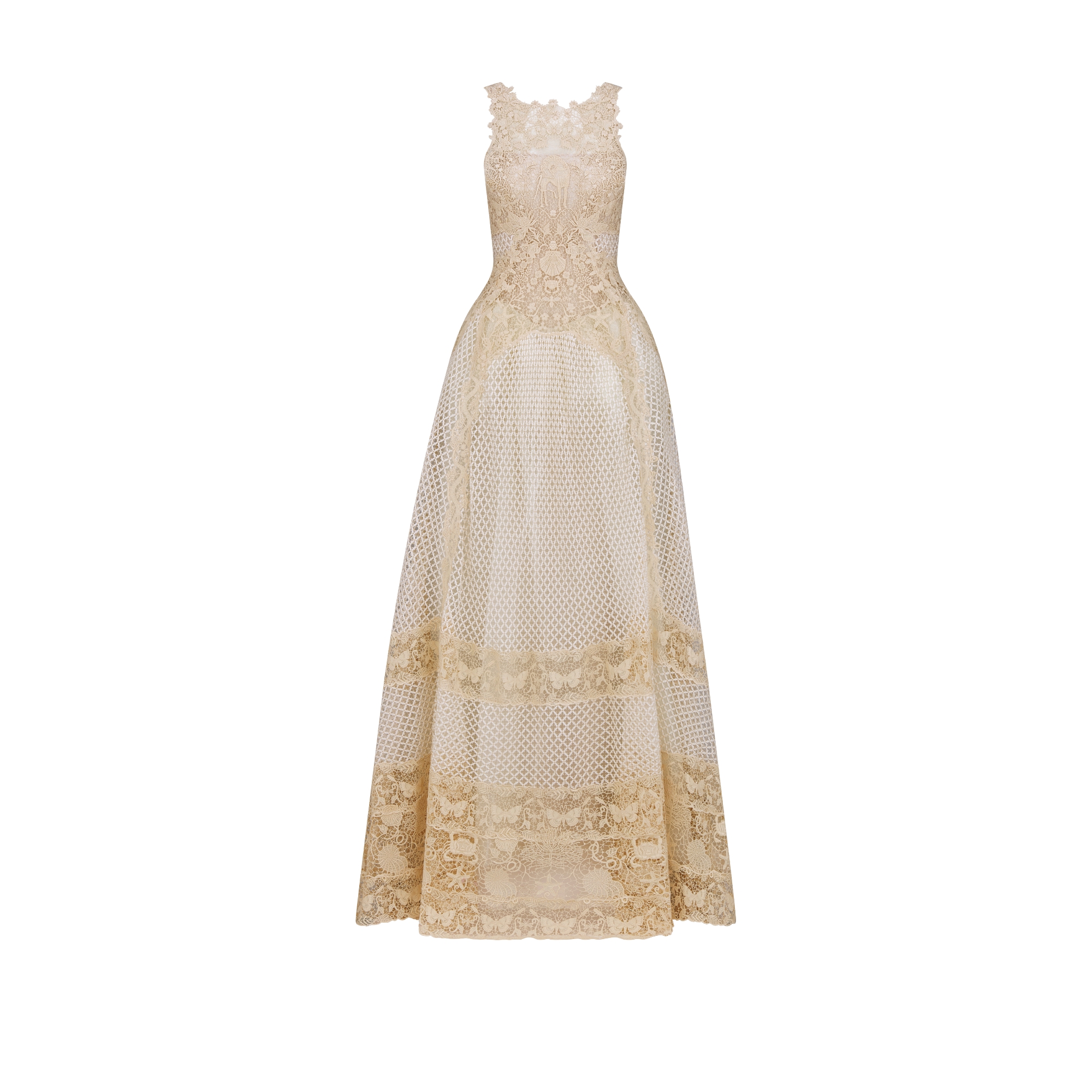 Flared Long Dress