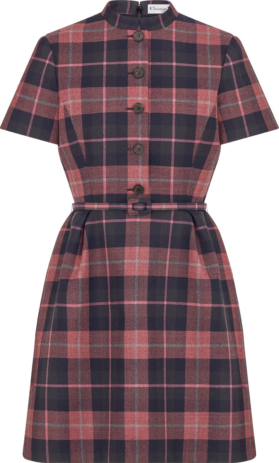 Short Belted Dress Front view