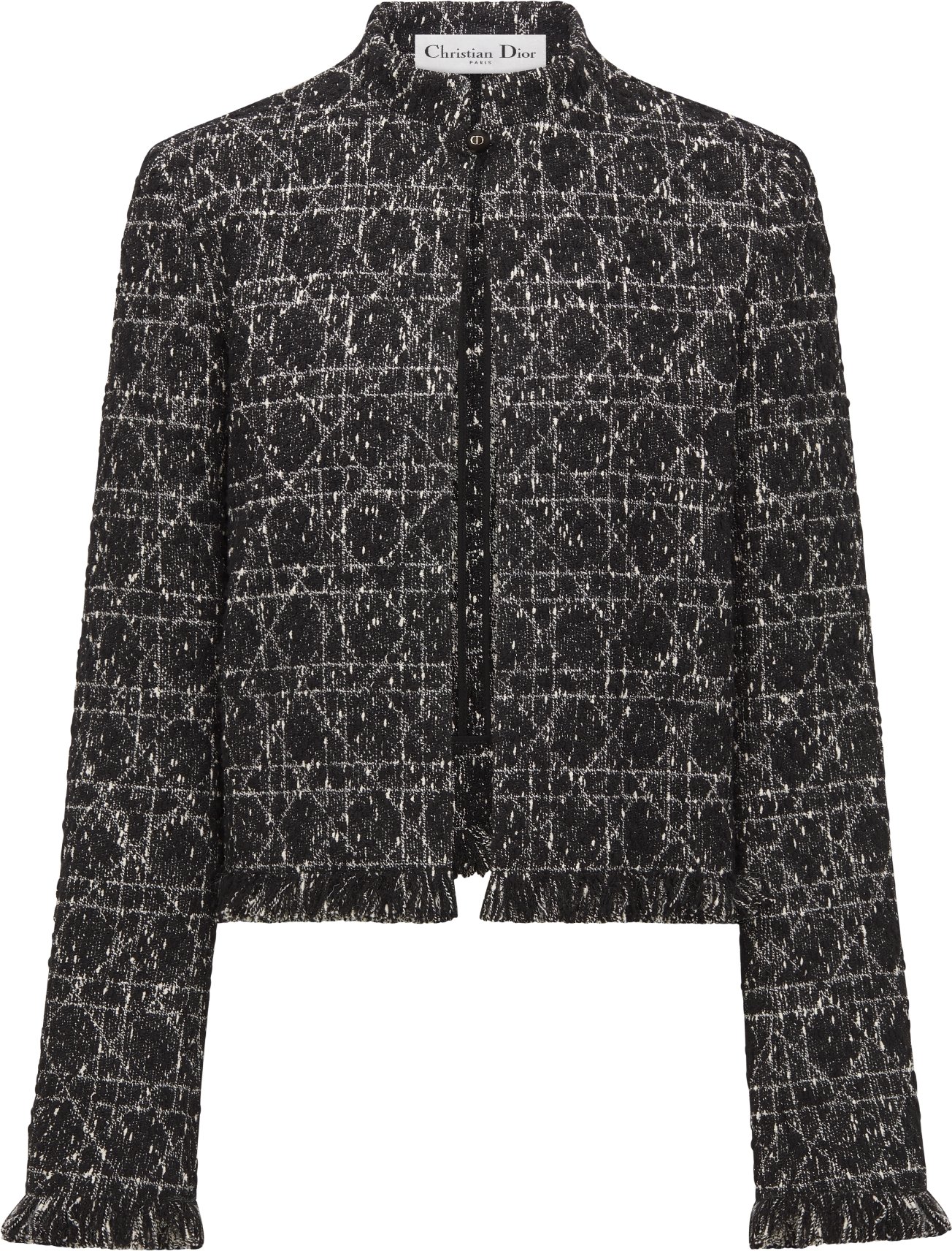 Macrocannage Cropped Jacket aria_woman_viewcode_e01