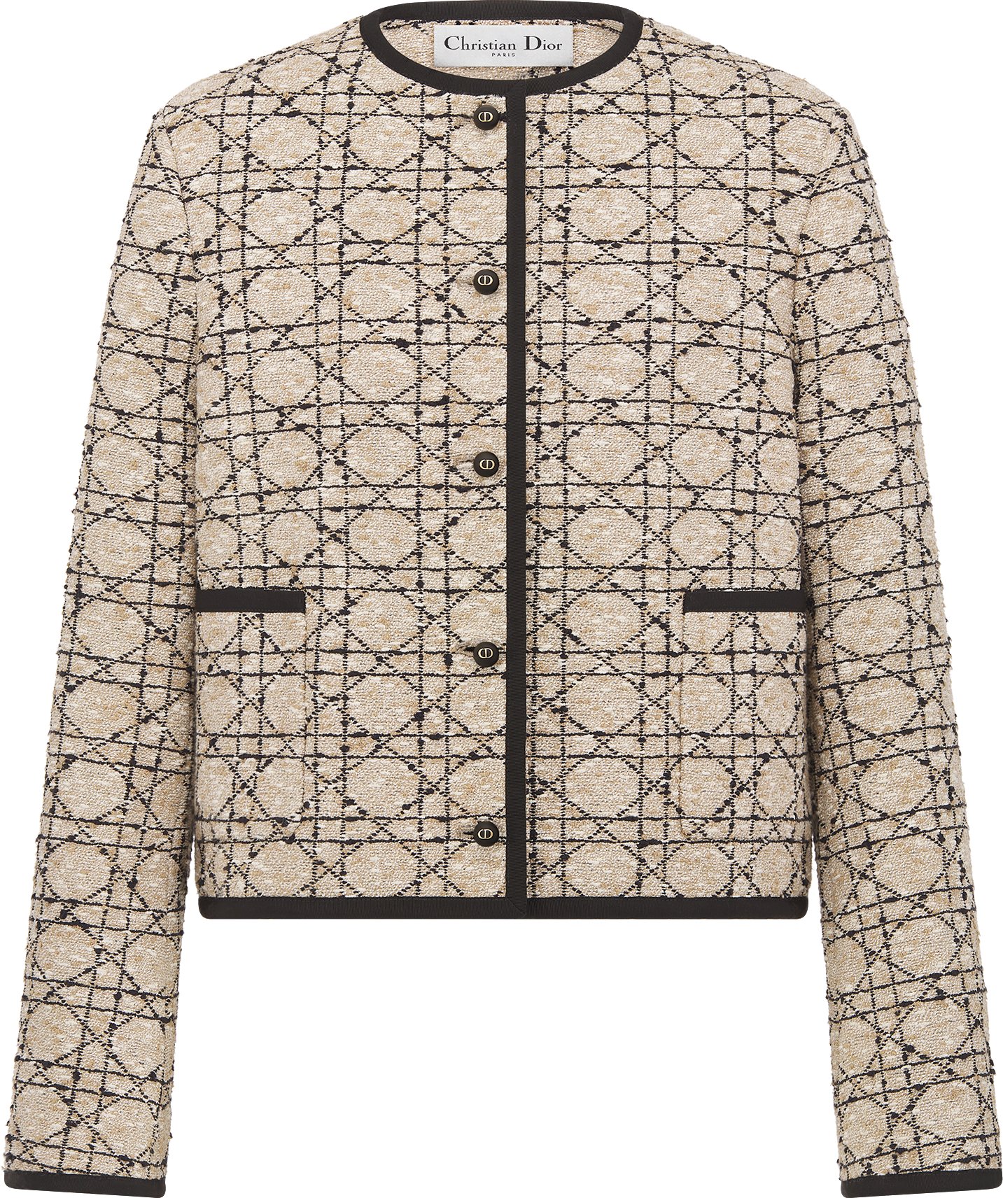 Cannage Cropped Jacket aria_woman_viewcode_e01
