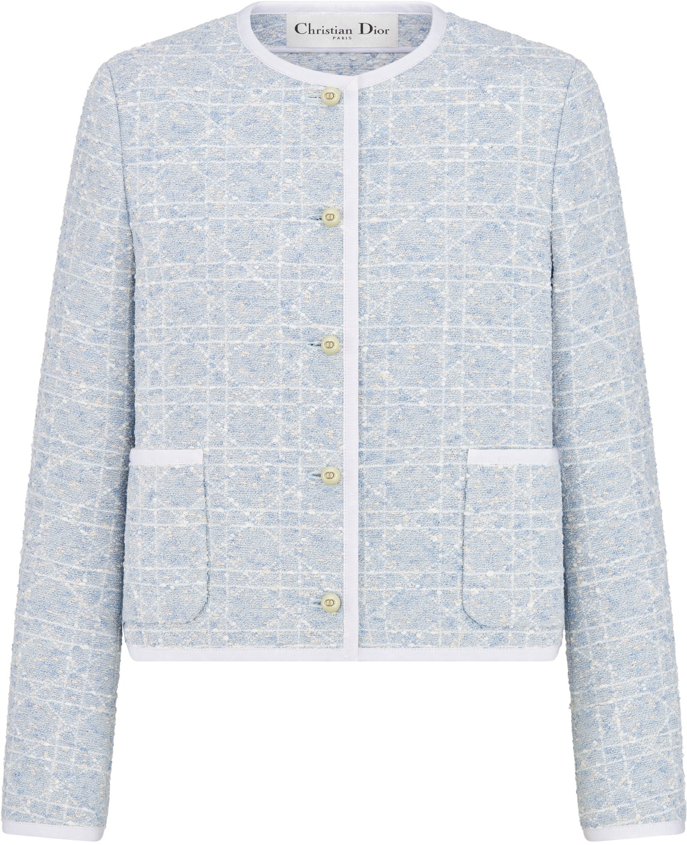 Macrocannage Cropped Jacket aria_woman_viewcode_e01
