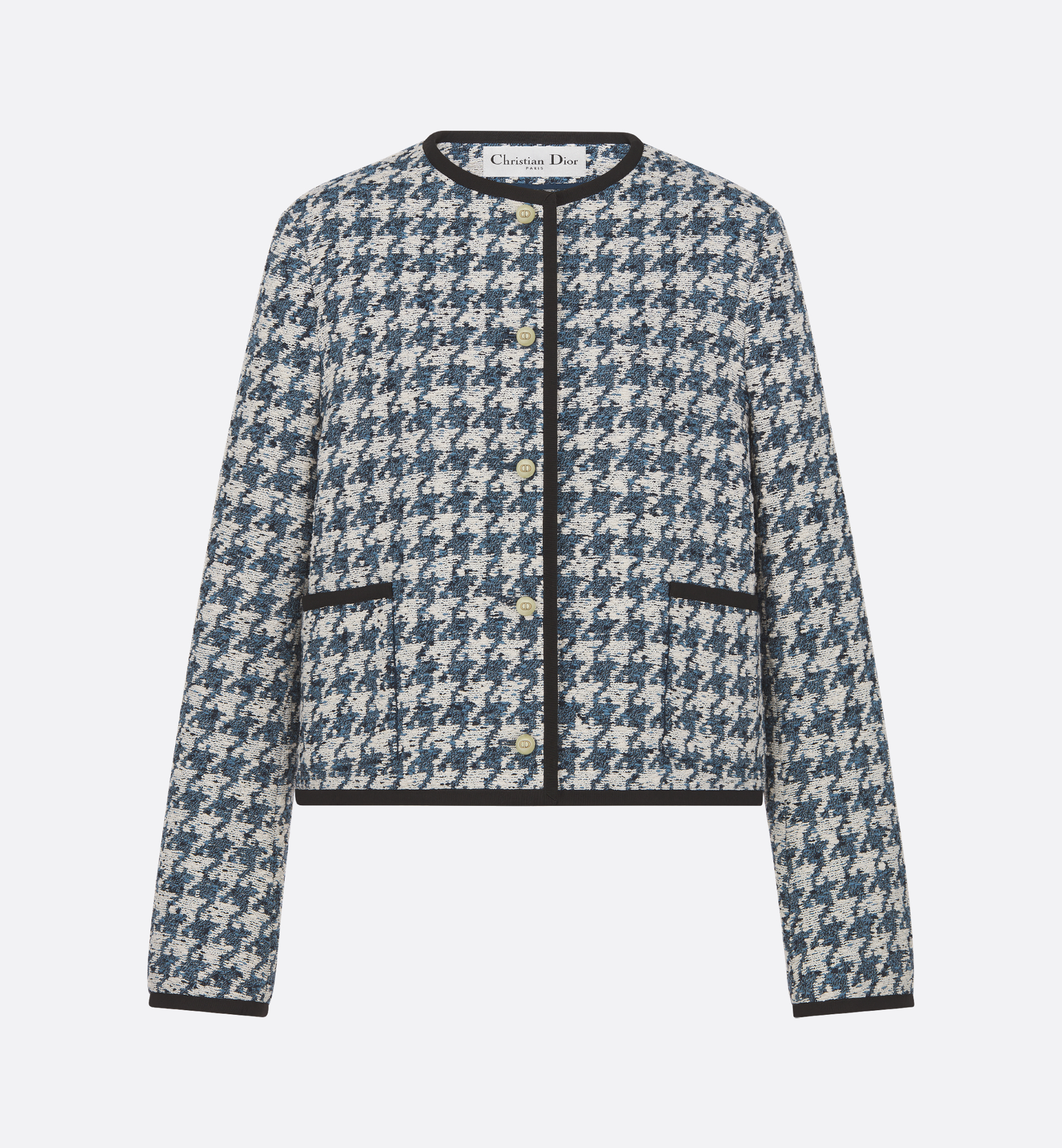 DIOR | クロップド ジャケット ハウンドトゥース コットン DIOR | クロップド ジャケット ハウンドトゥース コットン