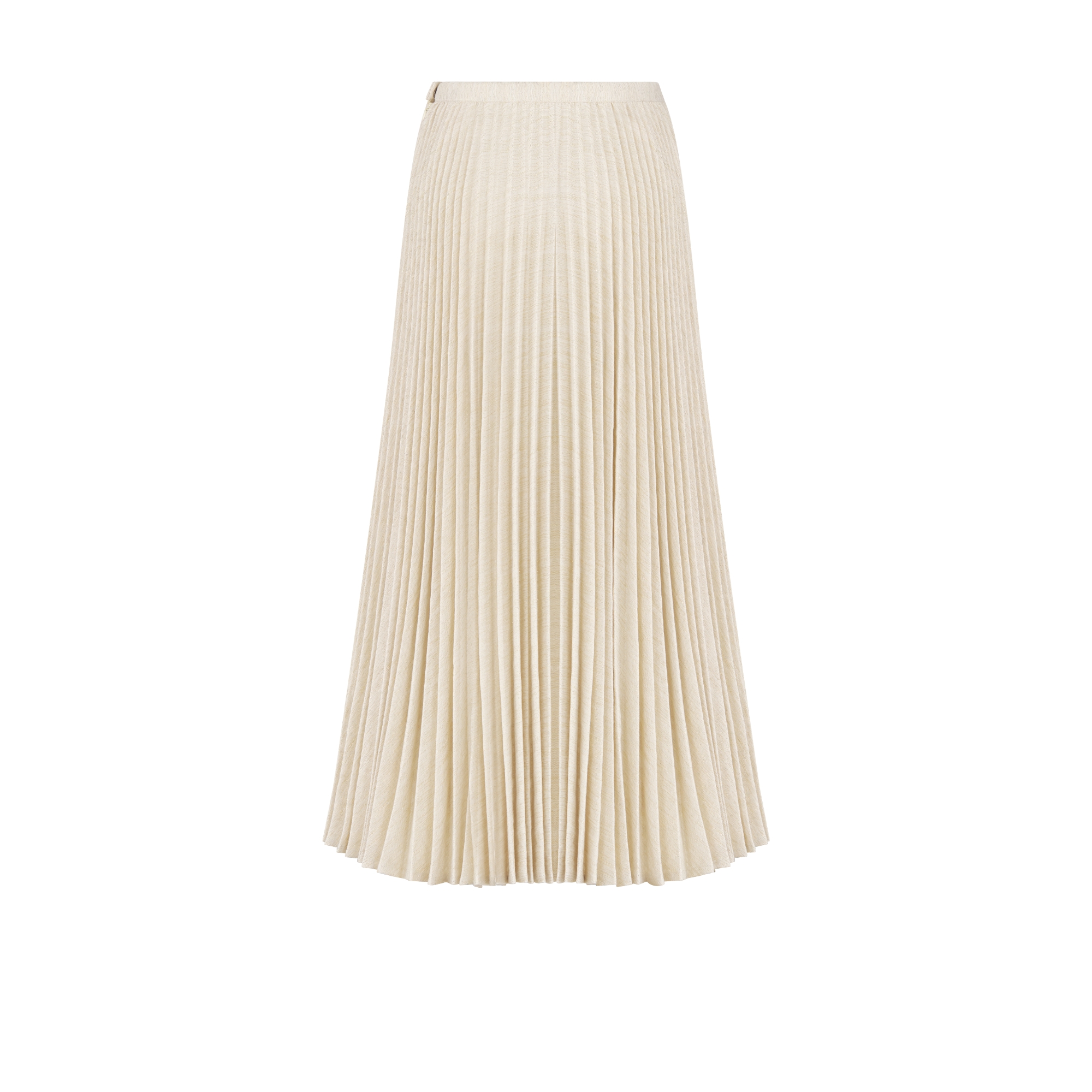 Dior Or Mid-Length Pleated Skirt