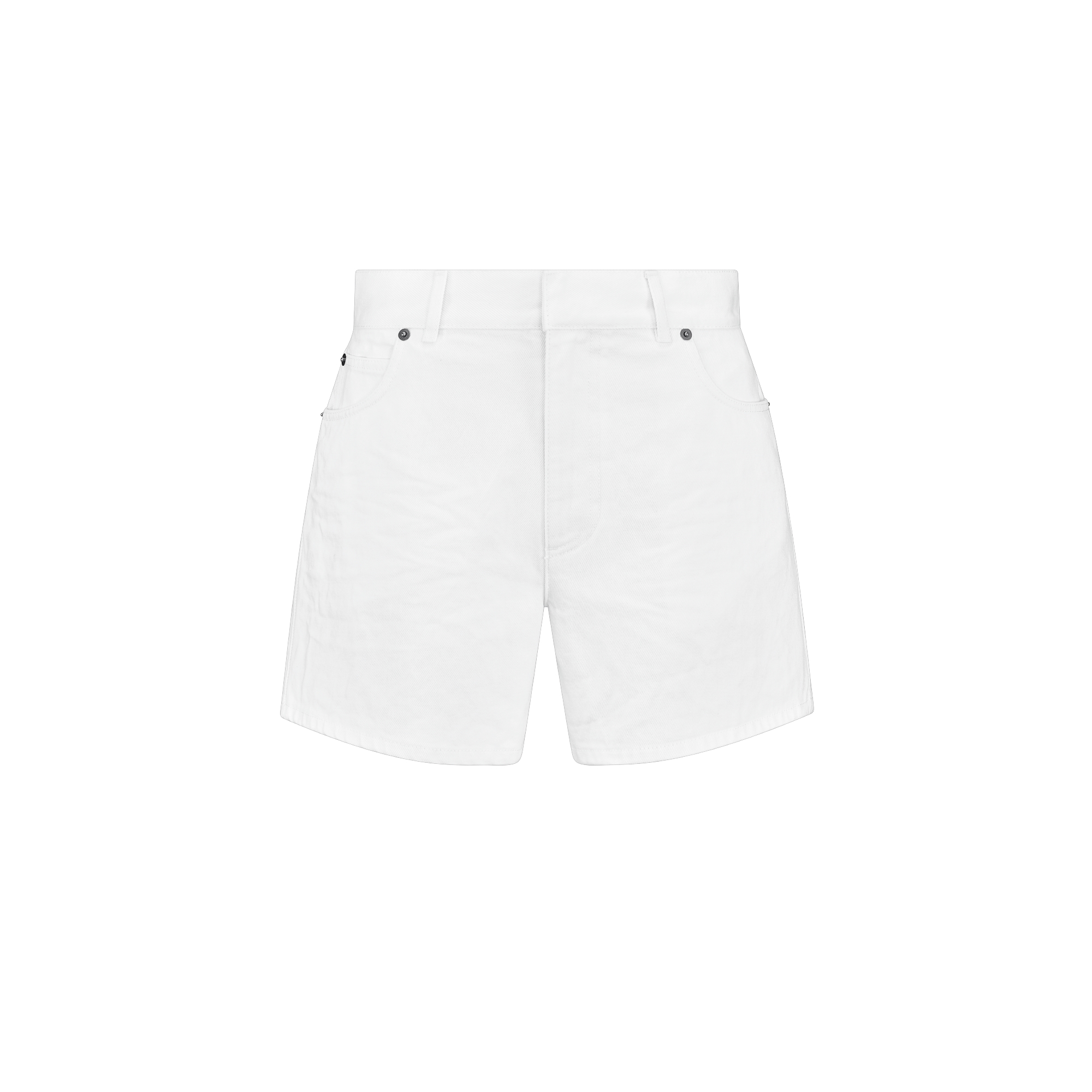 Dioriviera Shorts White Cotton Denim | DIOR
