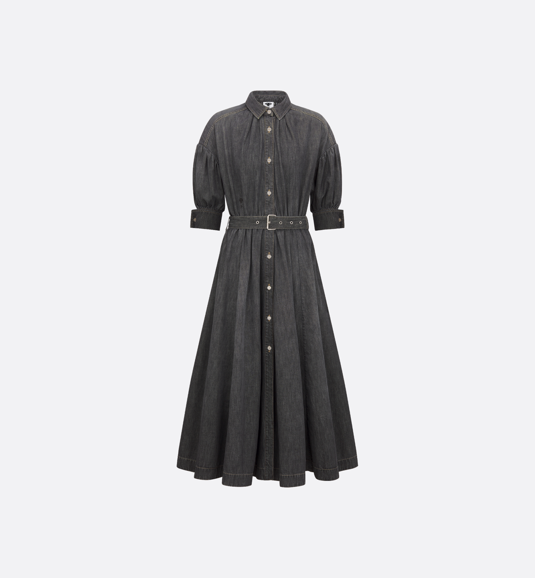 DIOR | フレア ミディドレス コットンデニム DIOR | フレア ミディドレス コットンデニム