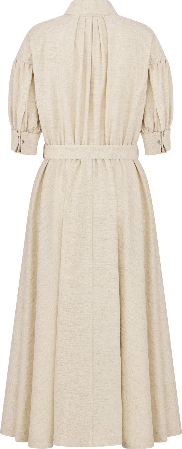 Dior Or Mid-Length Flared Dress Back view