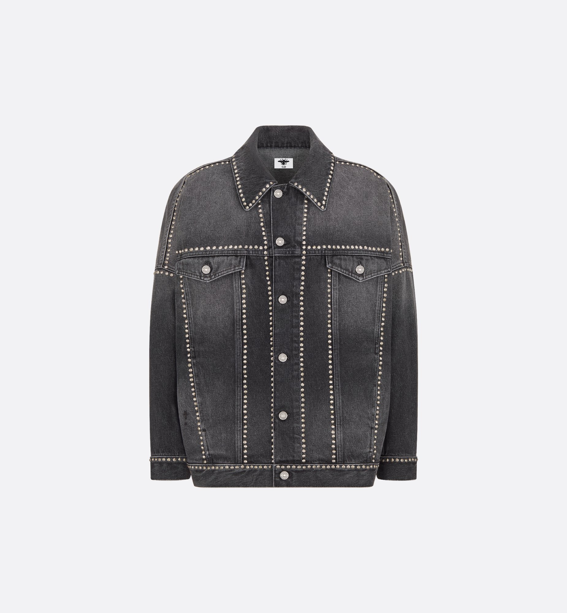 DIOR | オーバーサイズ スタッズジャケット コットンデニム DIOR | オーバーサイズ スタッズジャケット コットンデニム