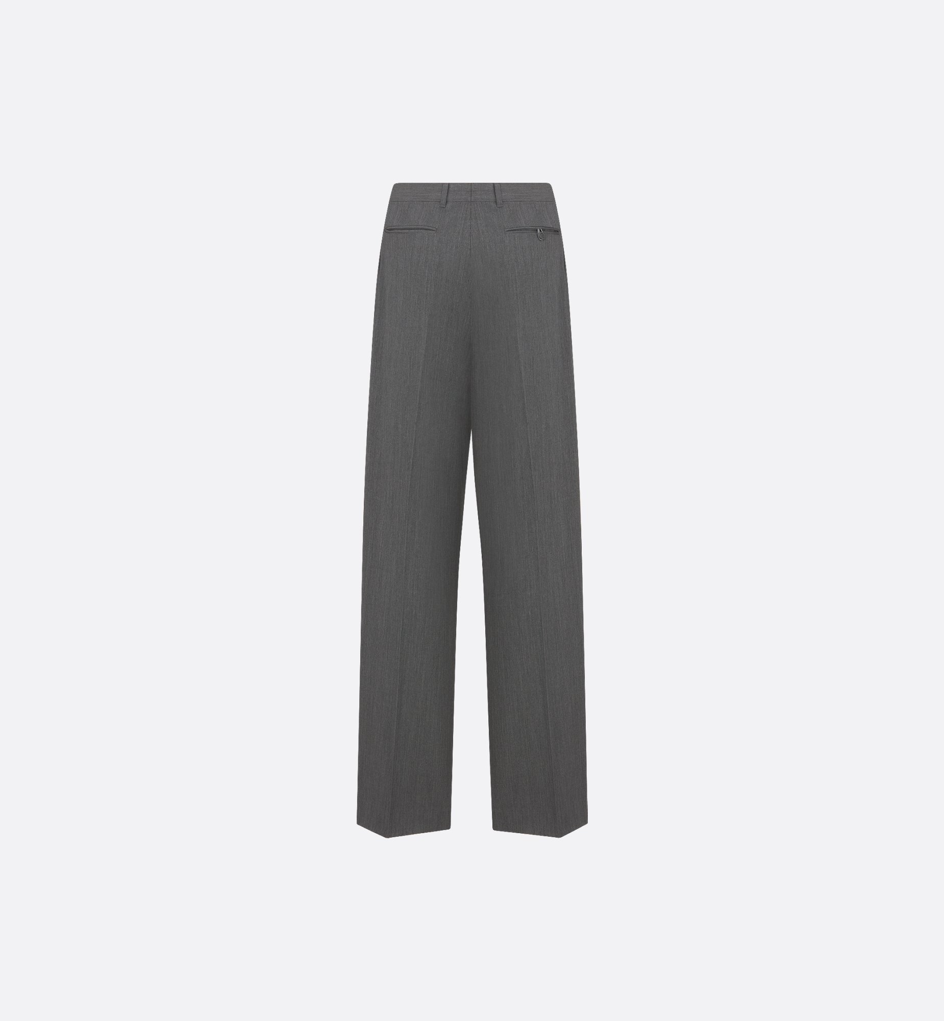 Loose Pants Gray Virgin Wool | DIOR Loose Pants Gray Virgin Wool | DIOR