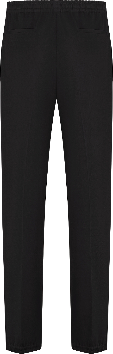 Chique joggingbroek met CD Iconborduursel Zwart katoen DIOR